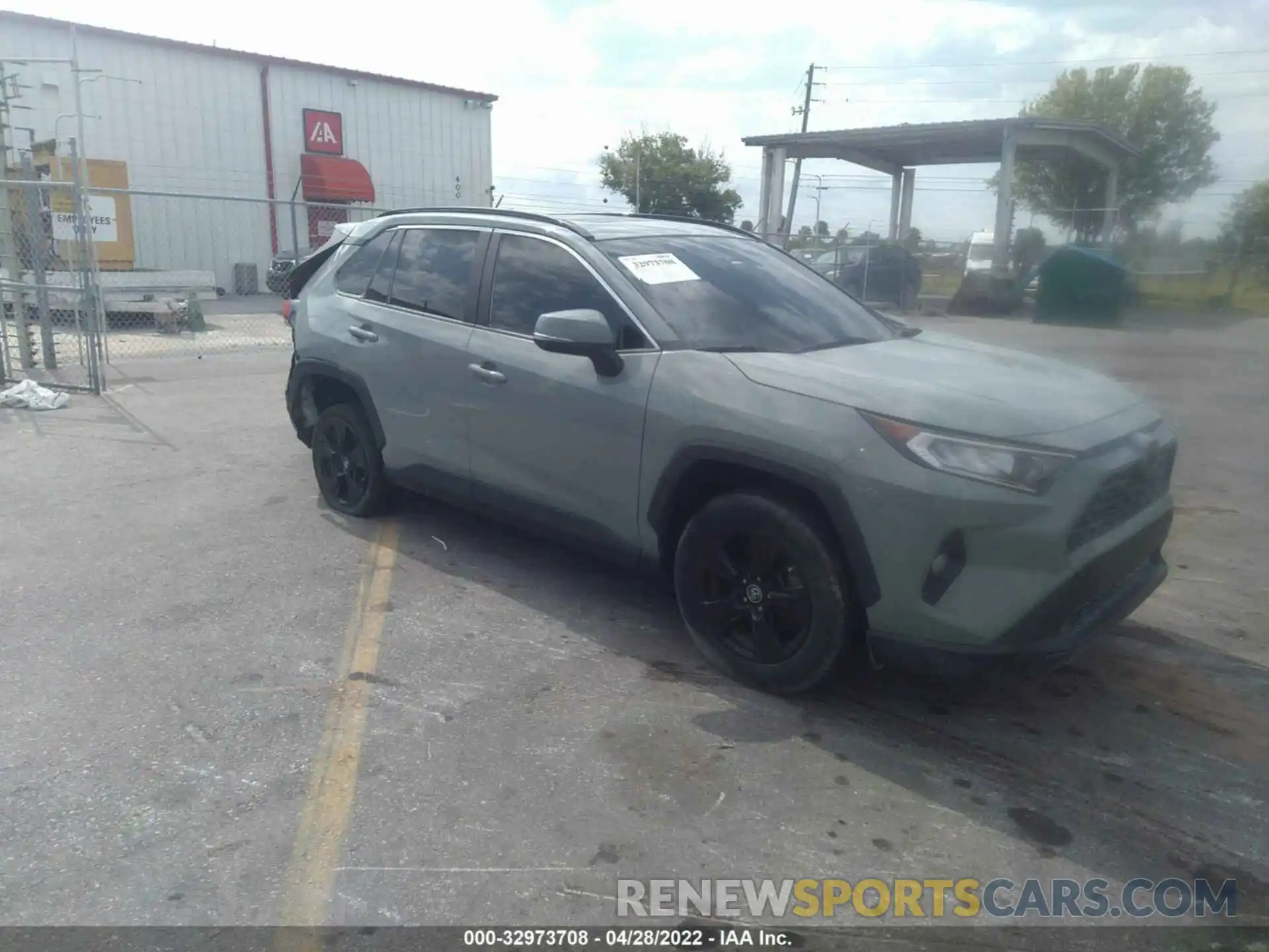 1 Photograph of a damaged car JTMW1RFV7KD012768 TOYOTA RAV4 2019