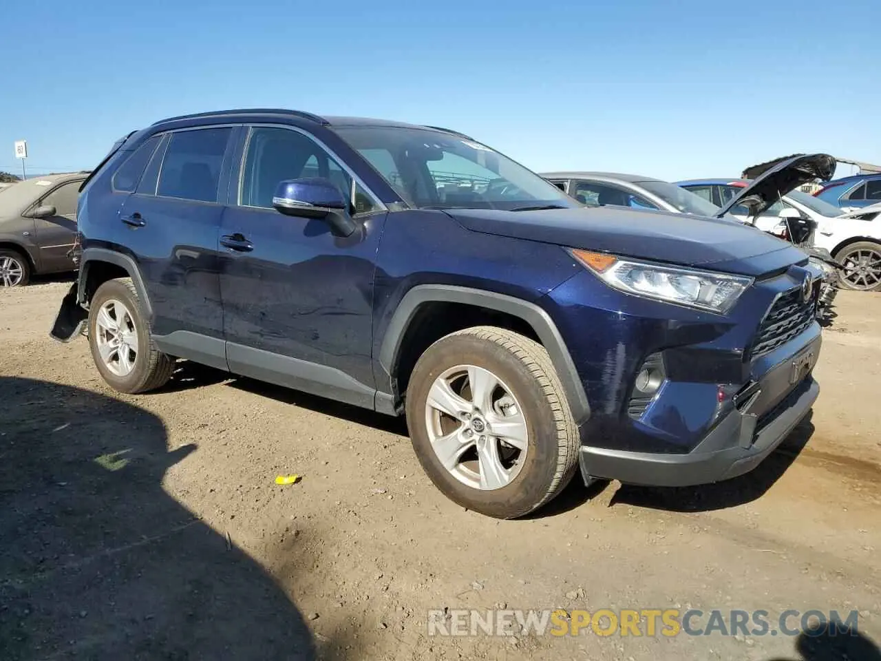 4 Photograph of a damaged car JTMW1RFV7KD028193 TOYOTA RAV4 2019