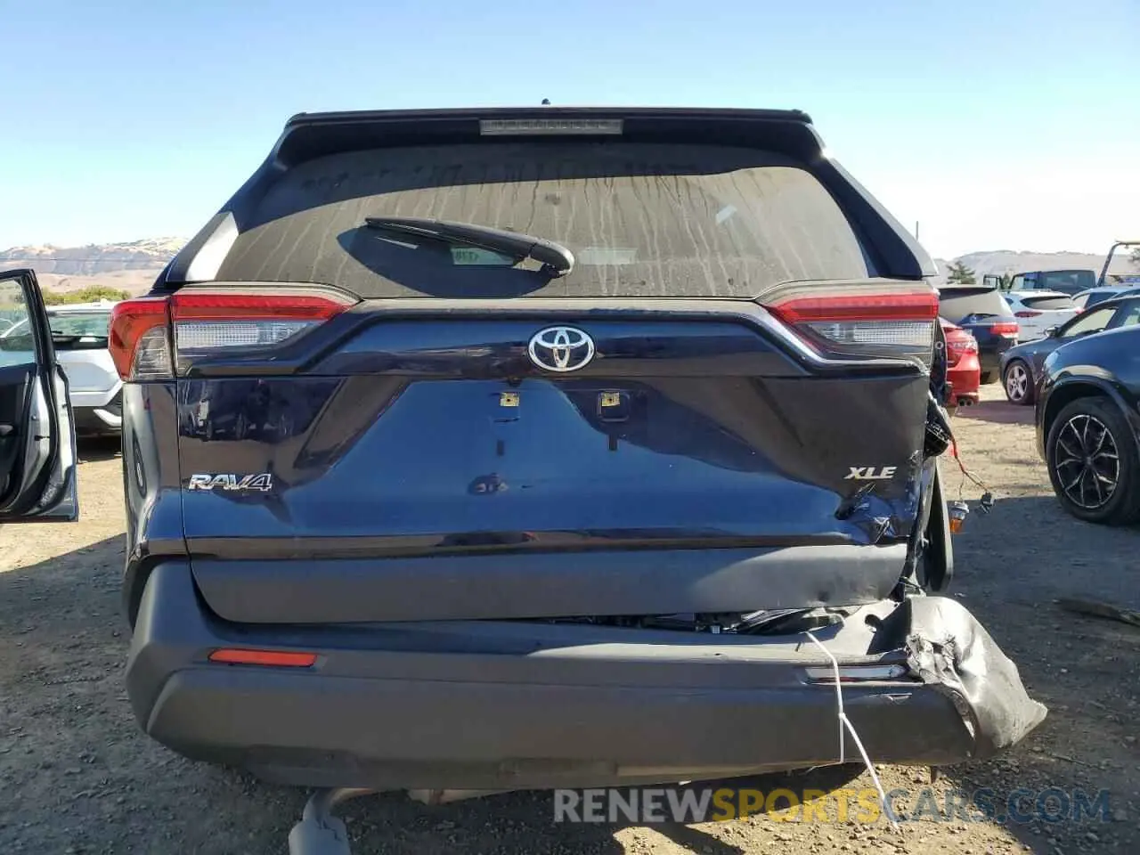 6 Photograph of a damaged car JTMW1RFV7KD028193 TOYOTA RAV4 2019