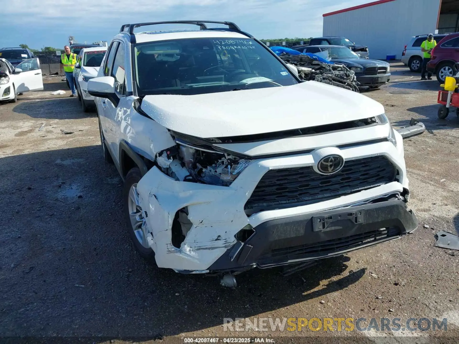 6 Photograph of a damaged car JTMW1RFV7KD029361 TOYOTA RAV4 2019