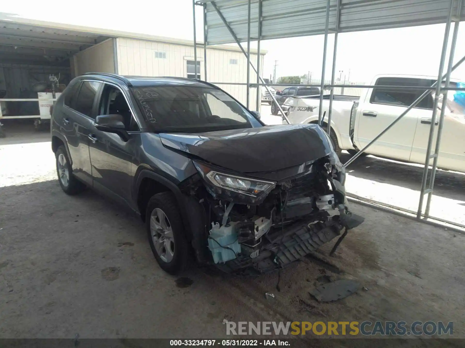 1 Photograph of a damaged car JTMW1RFV7KD036004 TOYOTA RAV4 2019