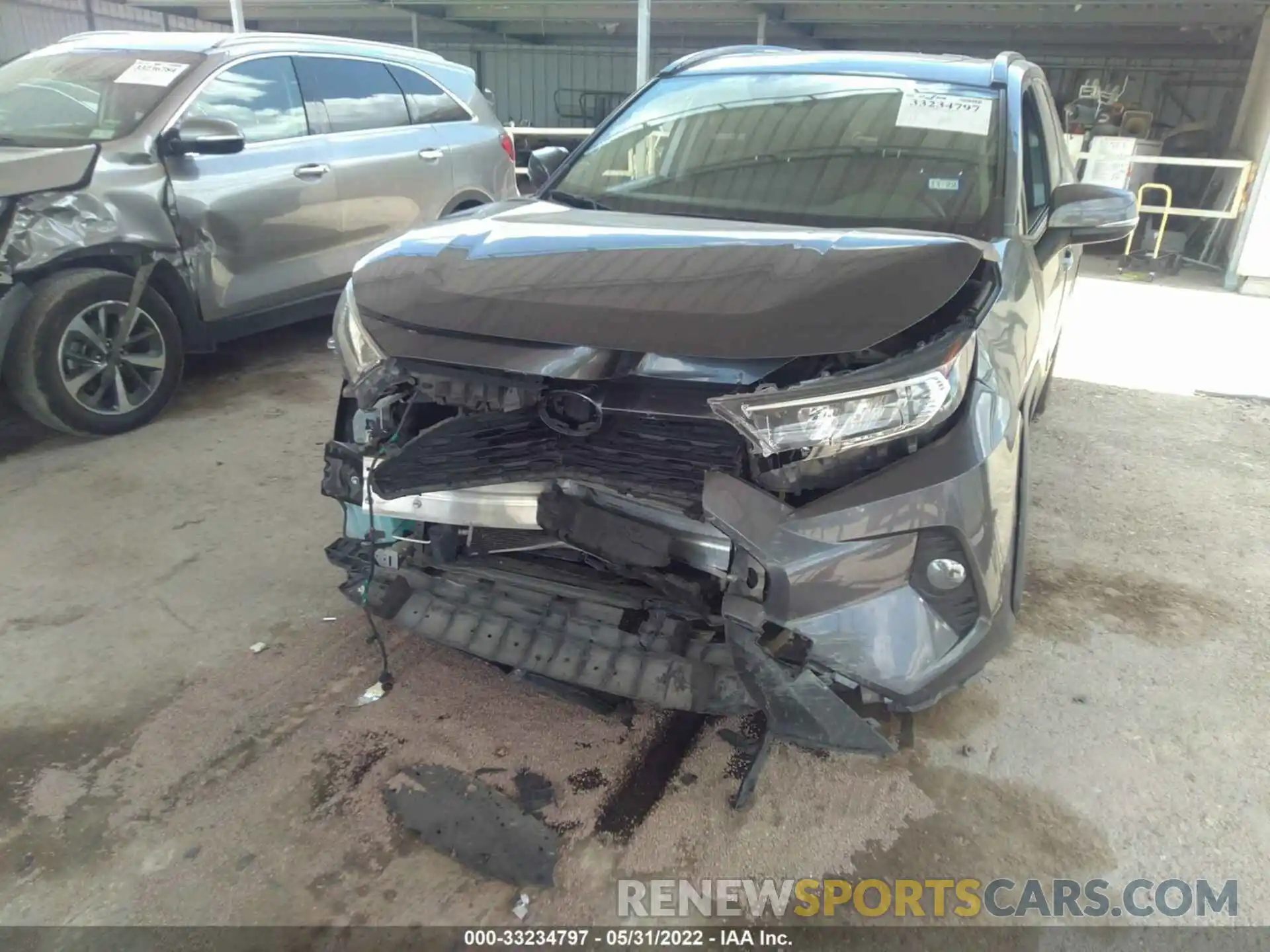 6 Photograph of a damaged car JTMW1RFV7KD036004 TOYOTA RAV4 2019