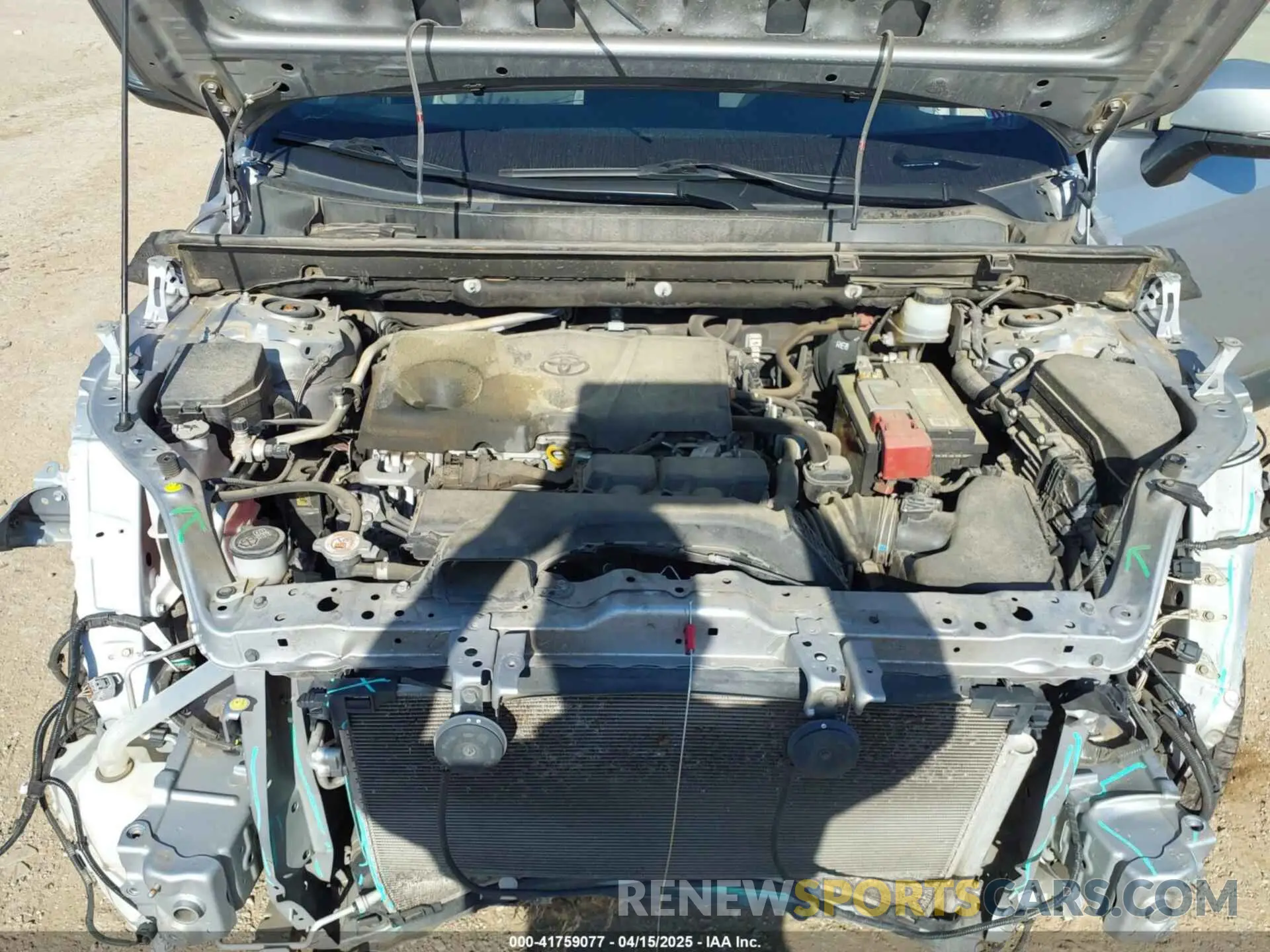 10 Photograph of a damaged car JTMW1RFV7KD041106 TOYOTA RAV4 2019