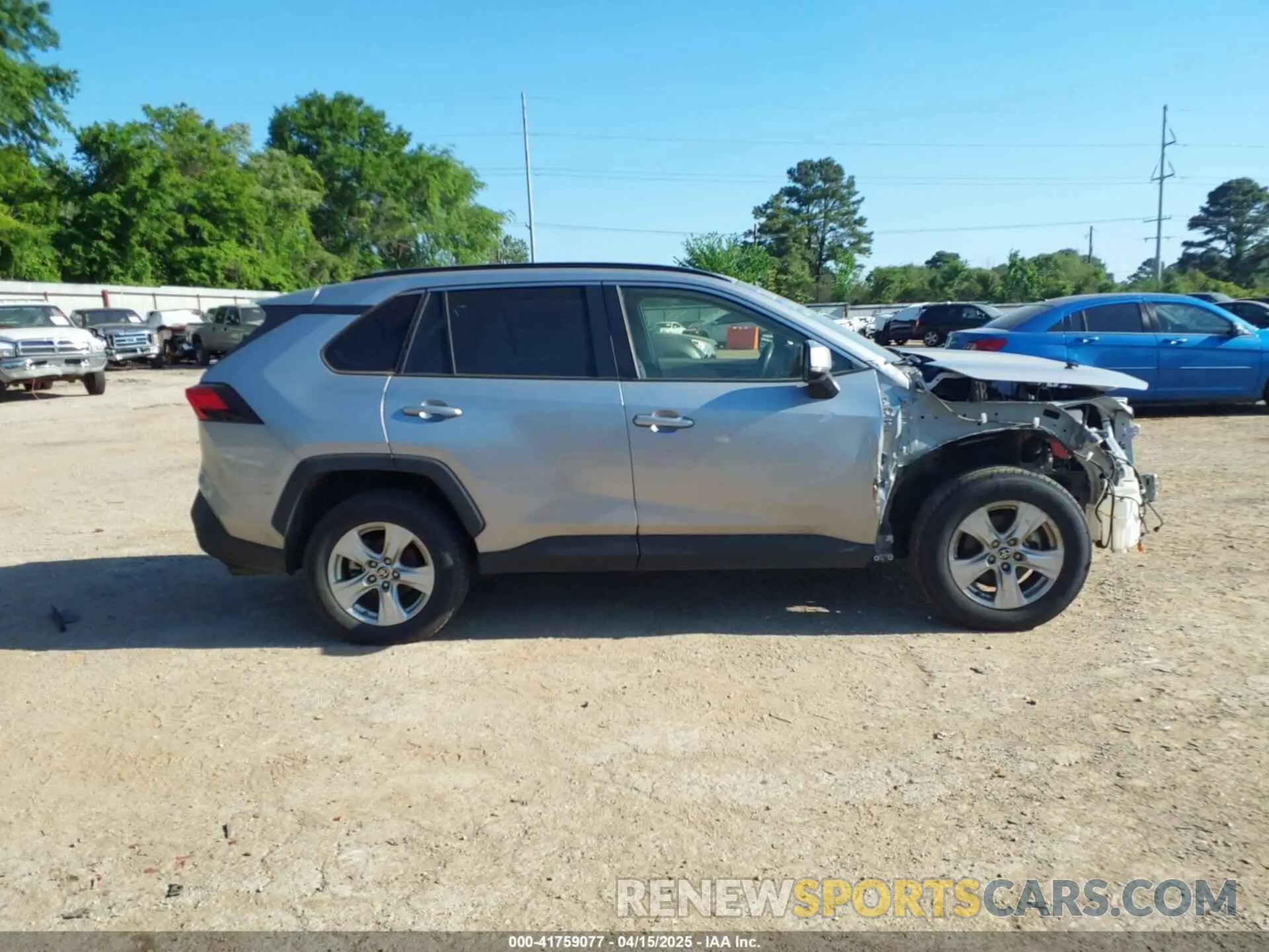 14 Photograph of a damaged car JTMW1RFV7KD041106 TOYOTA RAV4 2019