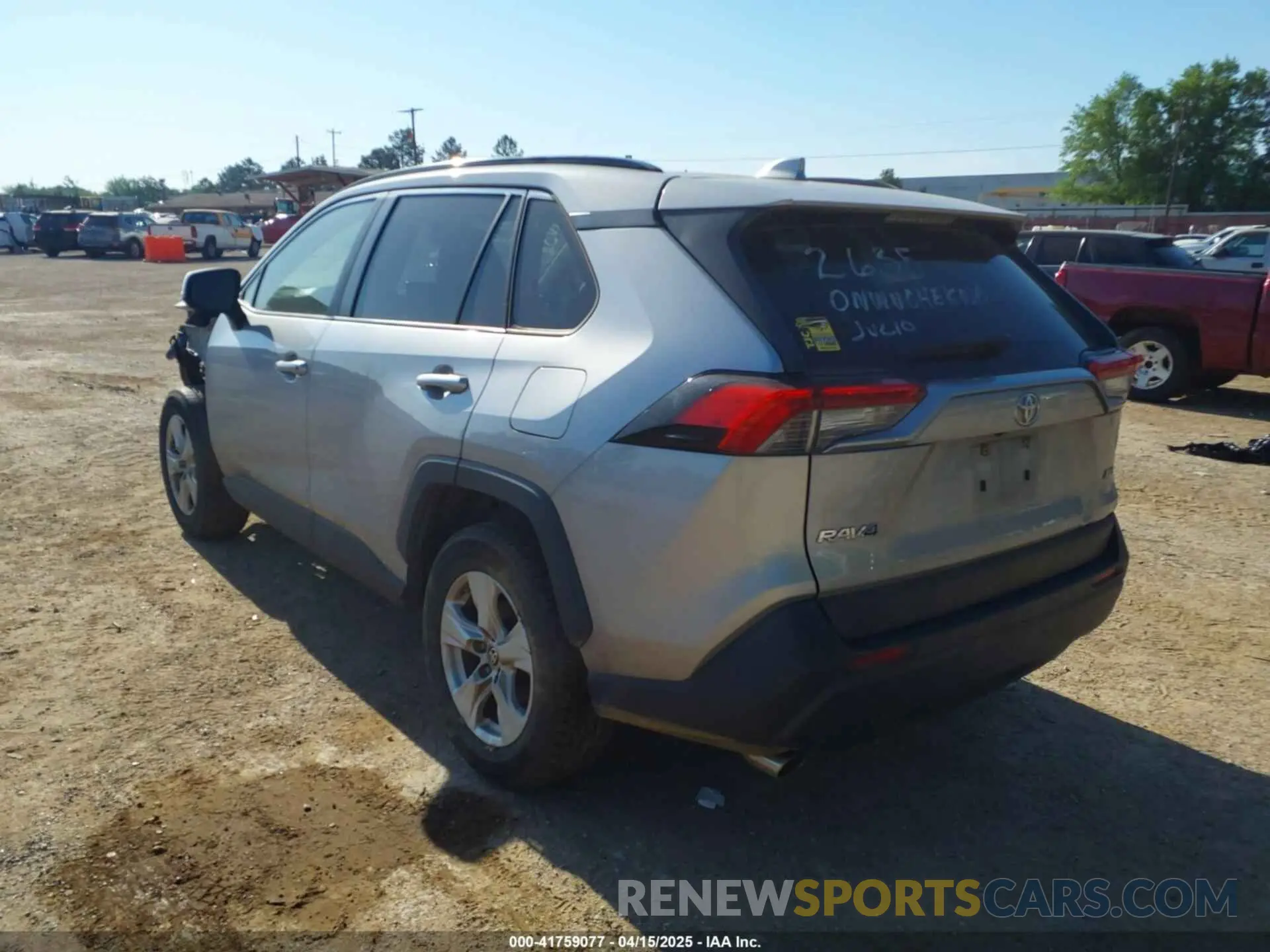 3 Photograph of a damaged car JTMW1RFV7KD041106 TOYOTA RAV4 2019