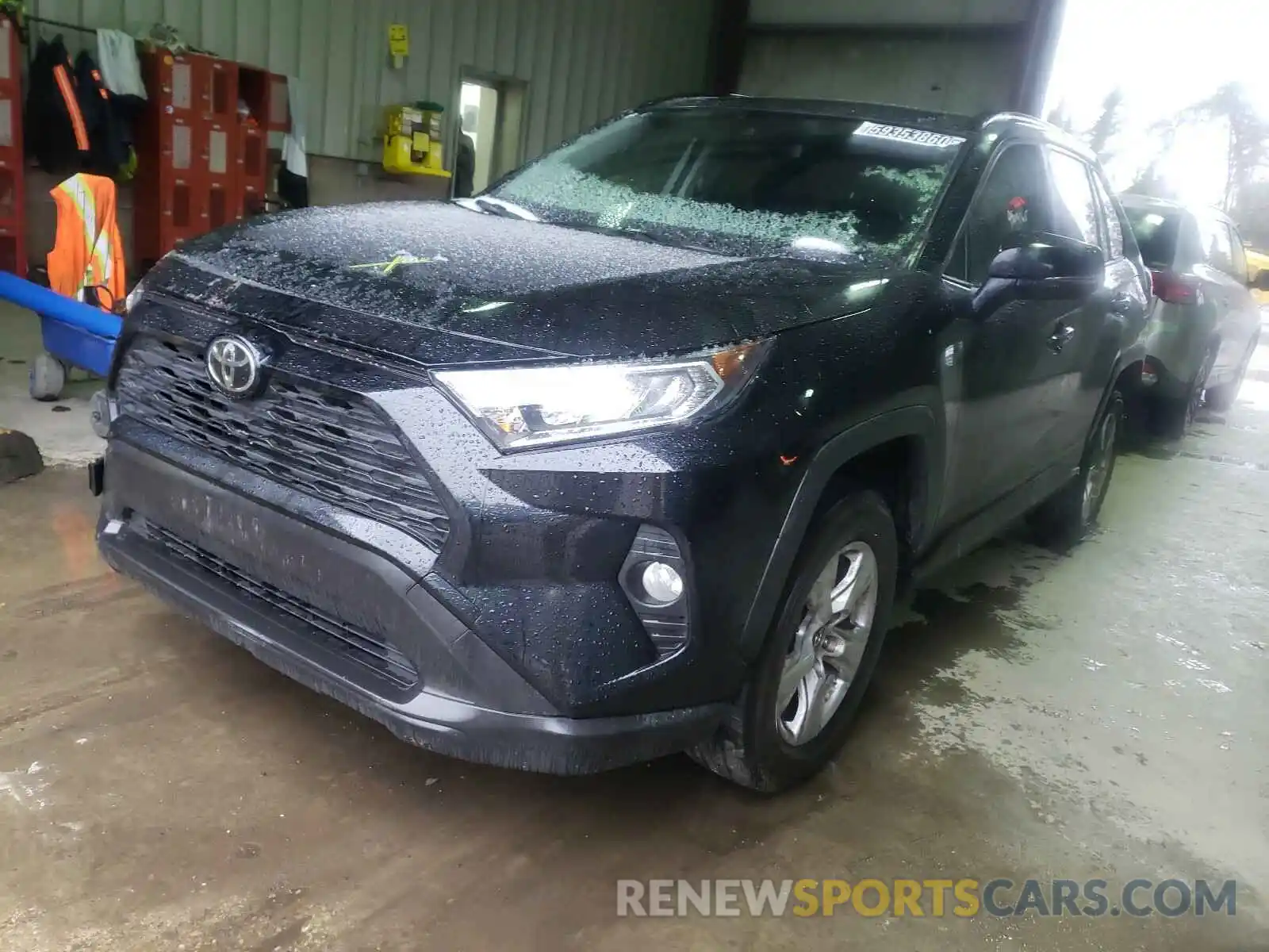 2 Photograph of a damaged car JTMW1RFV7KD502613 TOYOTA RAV4 2019