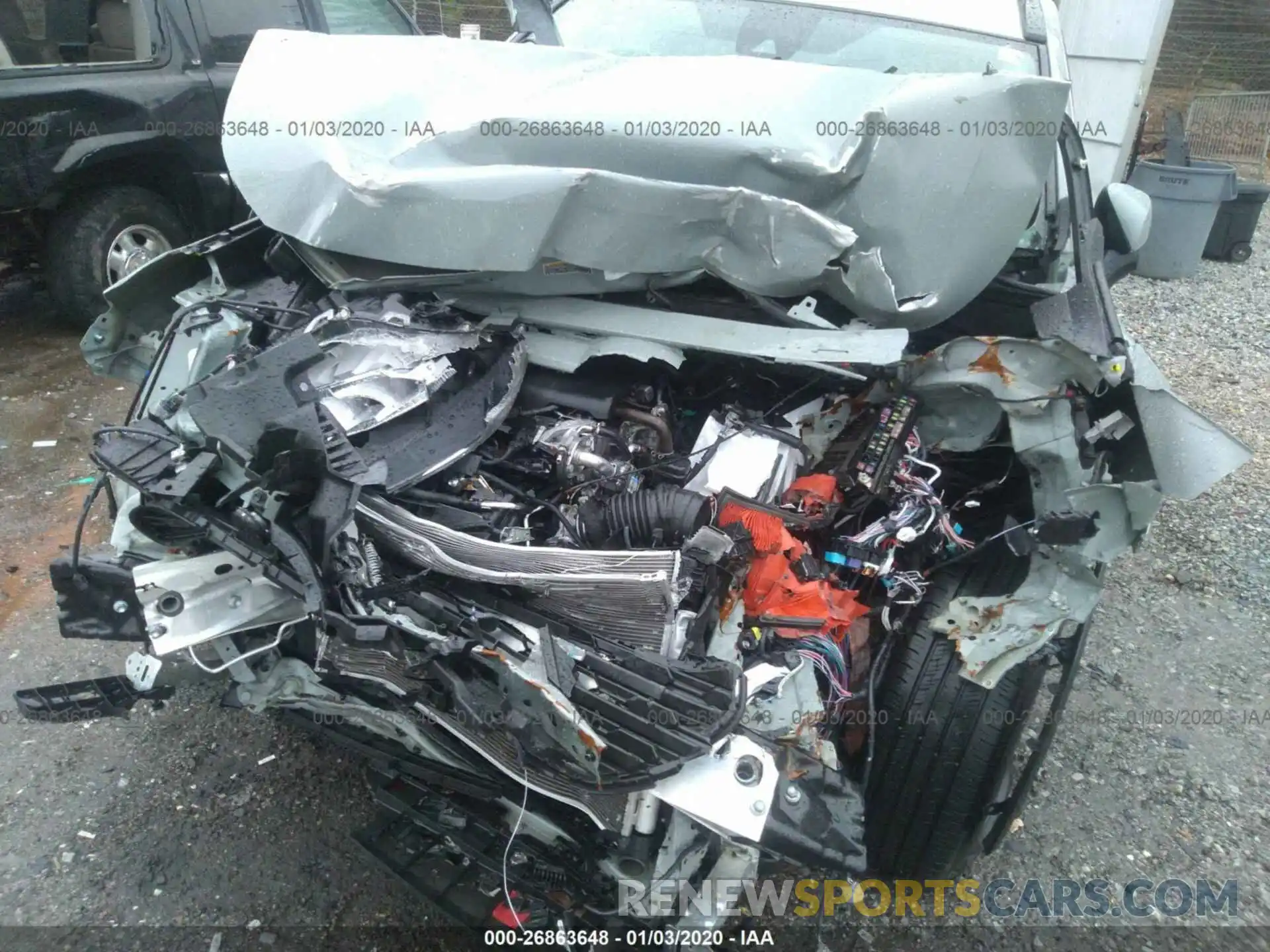 6 Photograph of a damaged car JTMW1RFV7KD508993 TOYOTA RAV4 2019