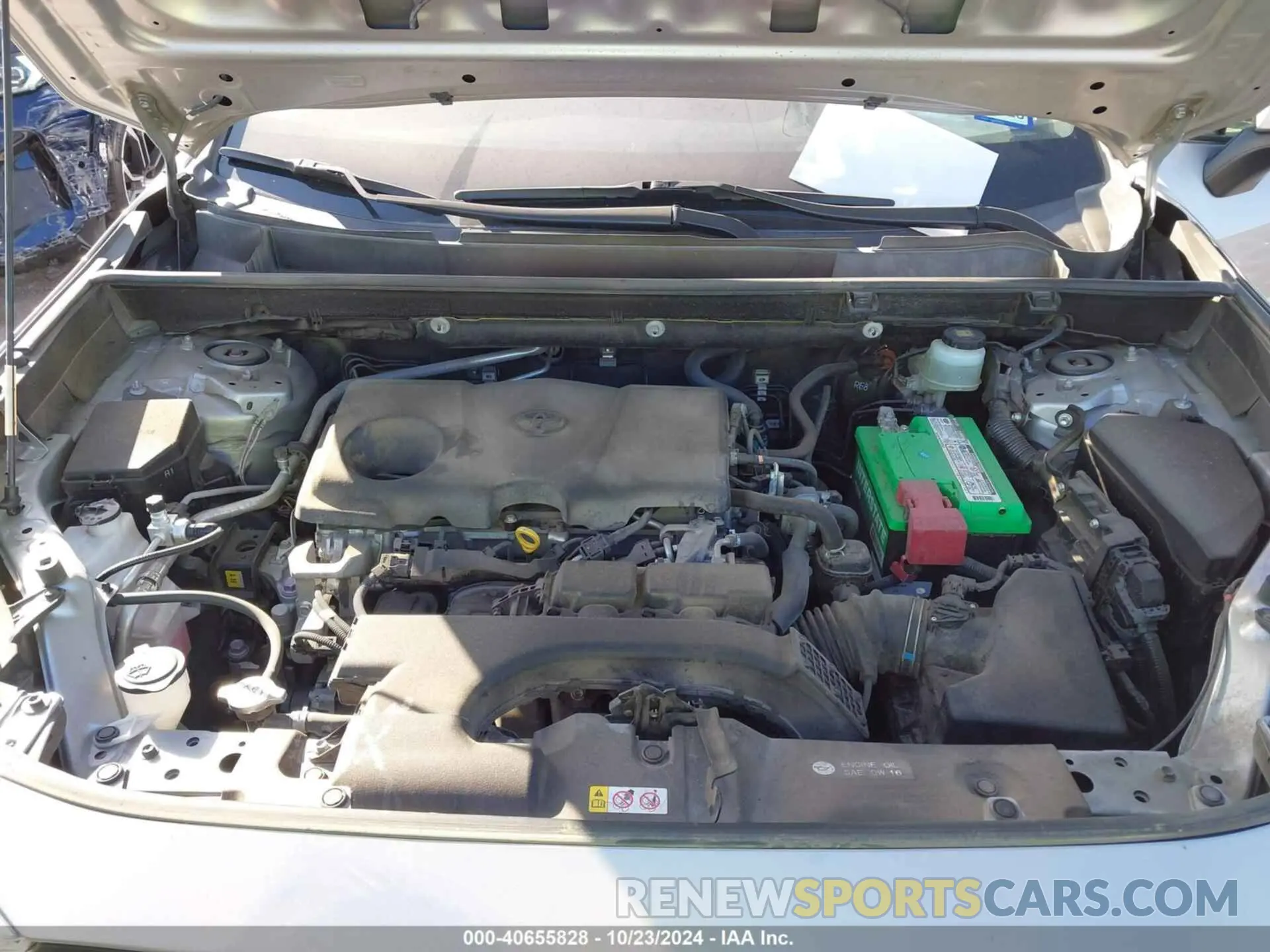 10 Photograph of a damaged car JTMW1RFV7KD509562 TOYOTA RAV4 2019