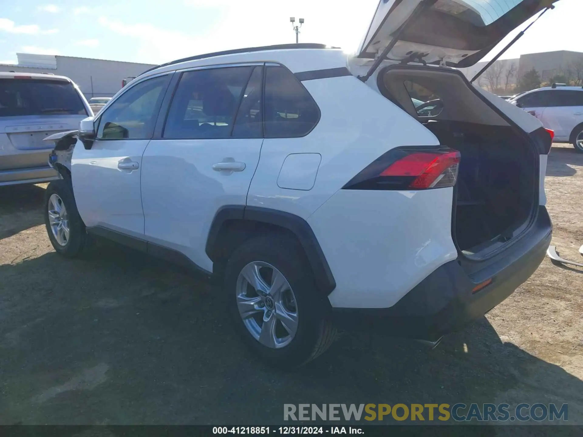 3 Photograph of a damaged car JTMW1RFV7KD511196 TOYOTA RAV4 2019