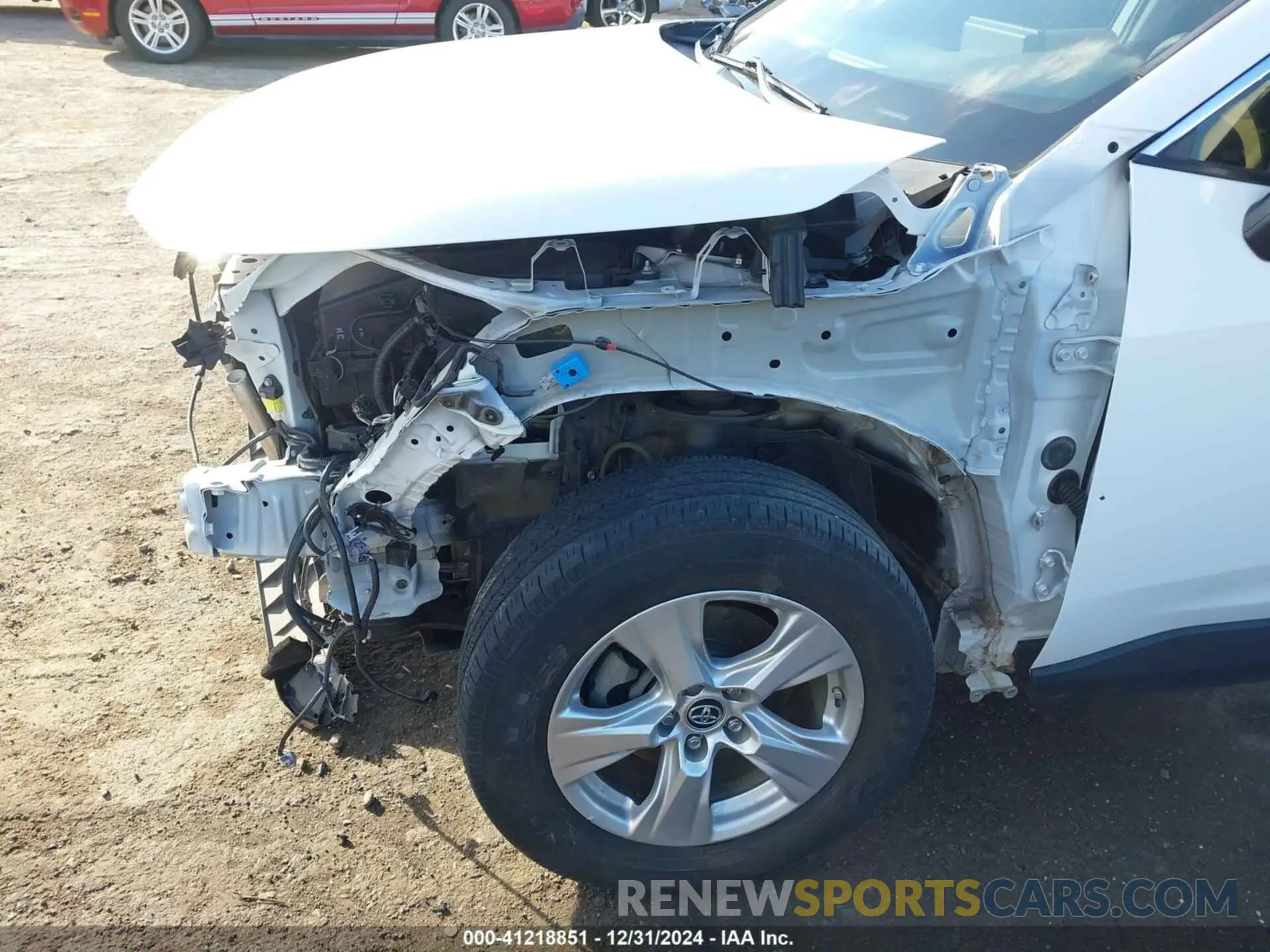 6 Photograph of a damaged car JTMW1RFV7KD511196 TOYOTA RAV4 2019