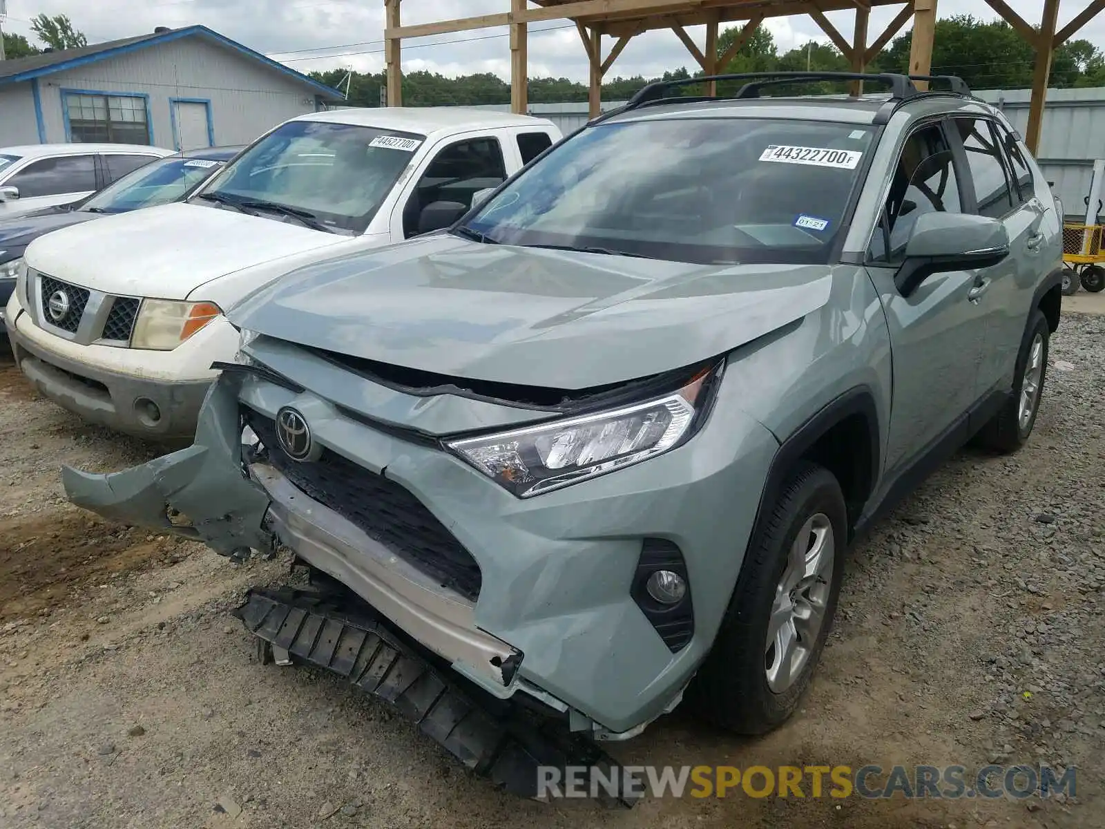 2 Photograph of a damaged car JTMW1RFV8KD008339 TOYOTA RAV4 2019