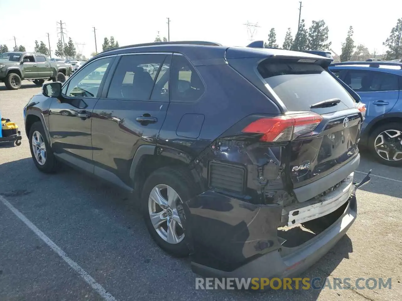 2 Photograph of a damaged car JTMW1RFV8KD012701 TOYOTA RAV4 2019