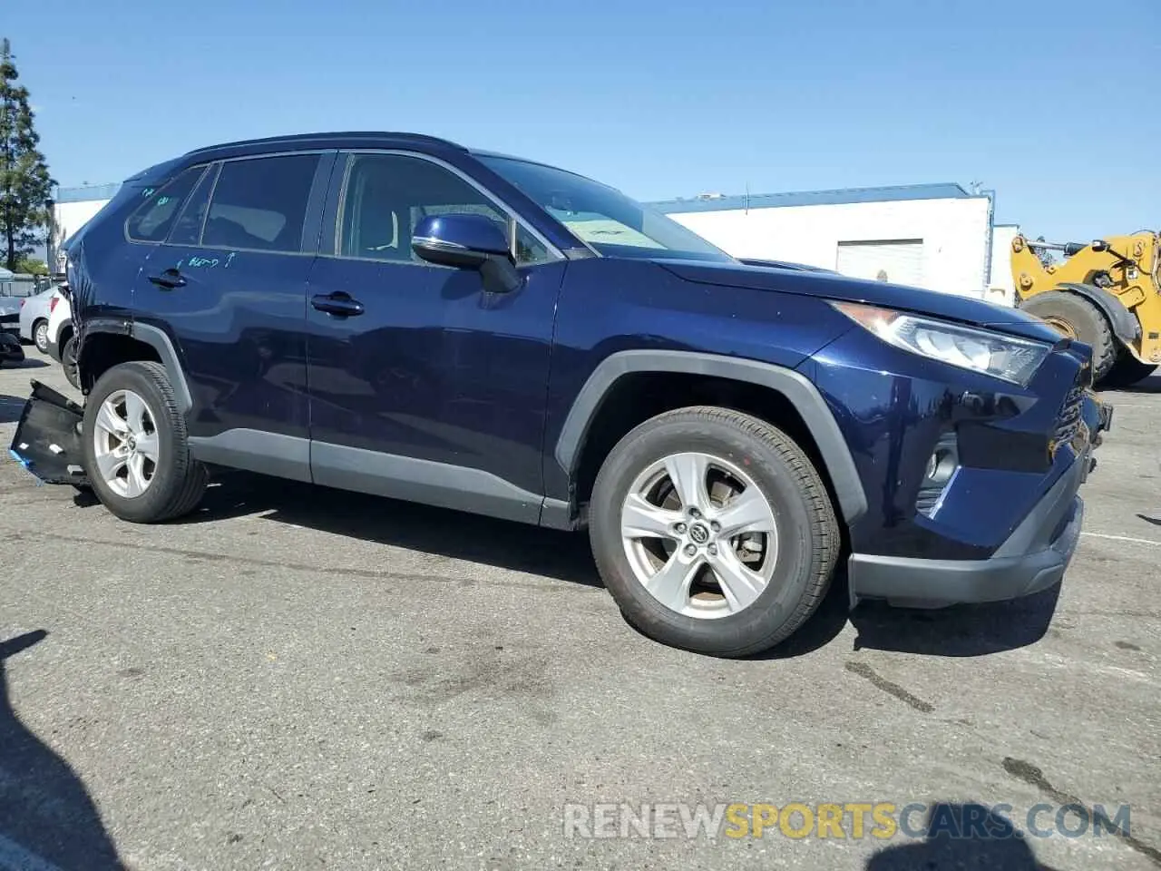 4 Photograph of a damaged car JTMW1RFV8KD012701 TOYOTA RAV4 2019