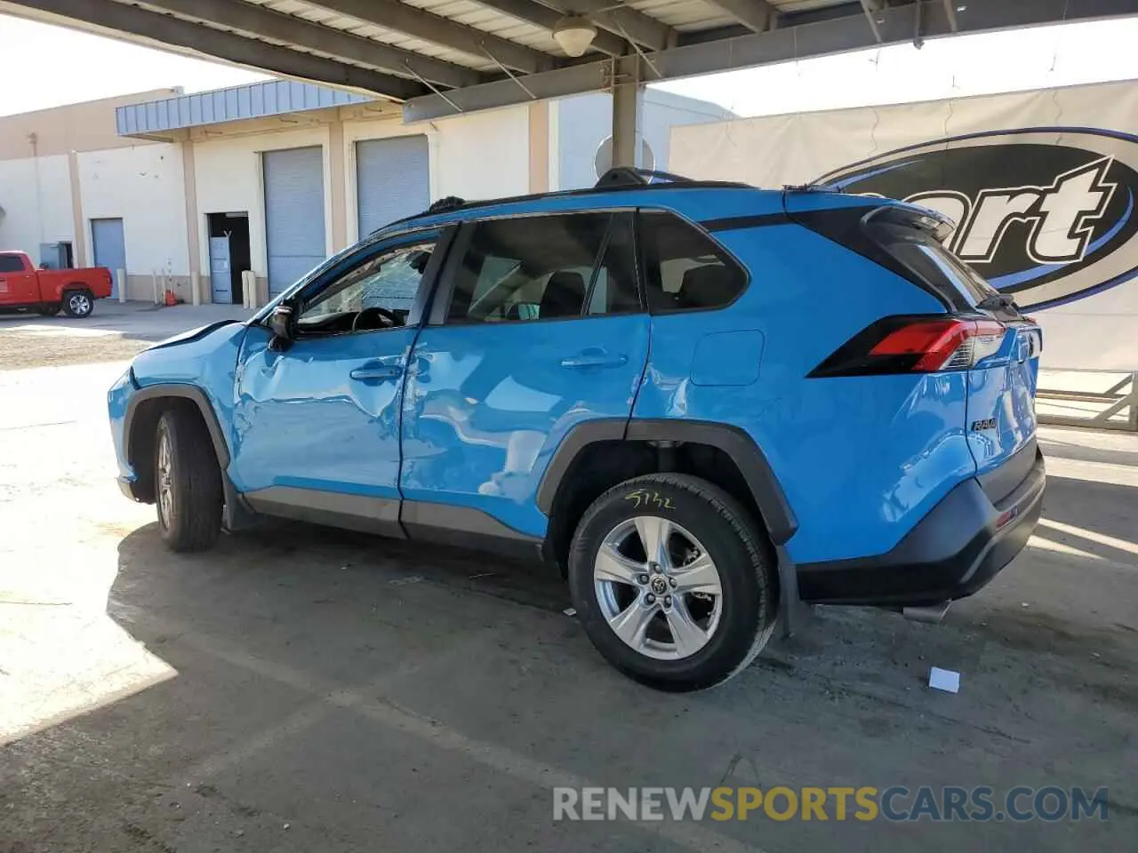 2 Photograph of a damaged car JTMW1RFV8KD015808 TOYOTA RAV4 2019