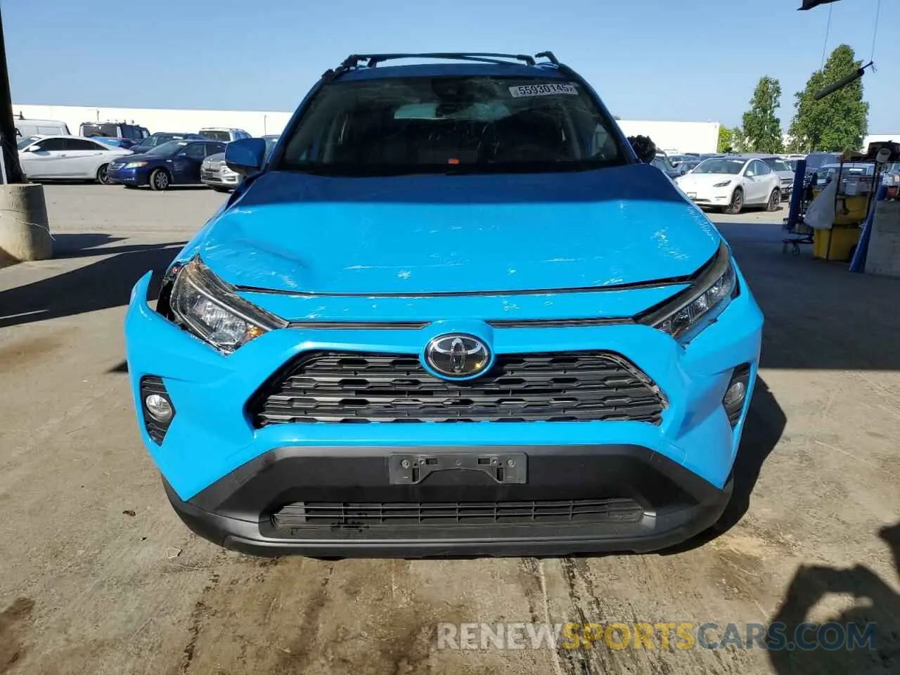 5 Photograph of a damaged car JTMW1RFV8KD015808 TOYOTA RAV4 2019