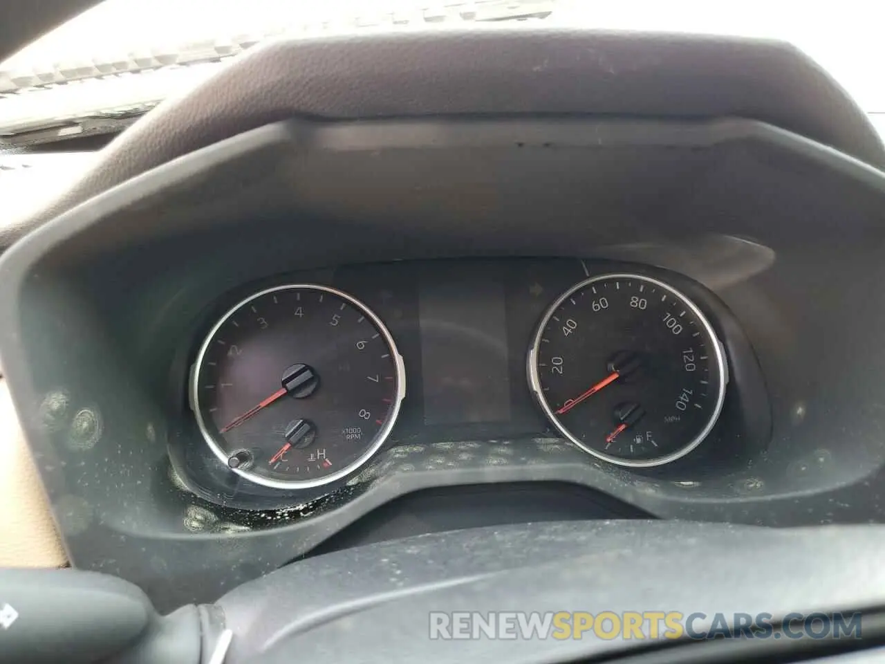 9 Photograph of a damaged car JTMW1RFV8KD018434 TOYOTA RAV4 2019