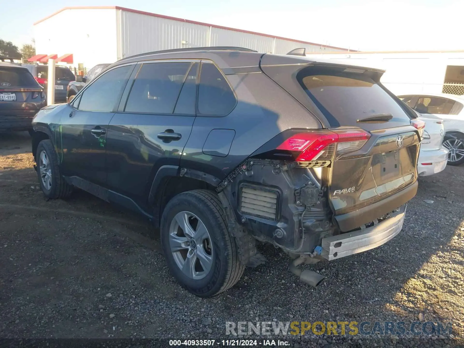 3 Photograph of a damaged car JTMW1RFV8KD029367 TOYOTA RAV4 2019