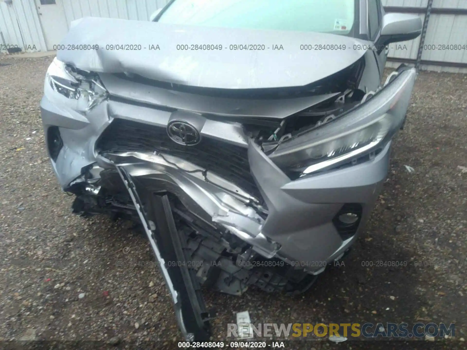 12 Photograph of a damaged car JTMW1RFV8KD032964 TOYOTA RAV4 2019