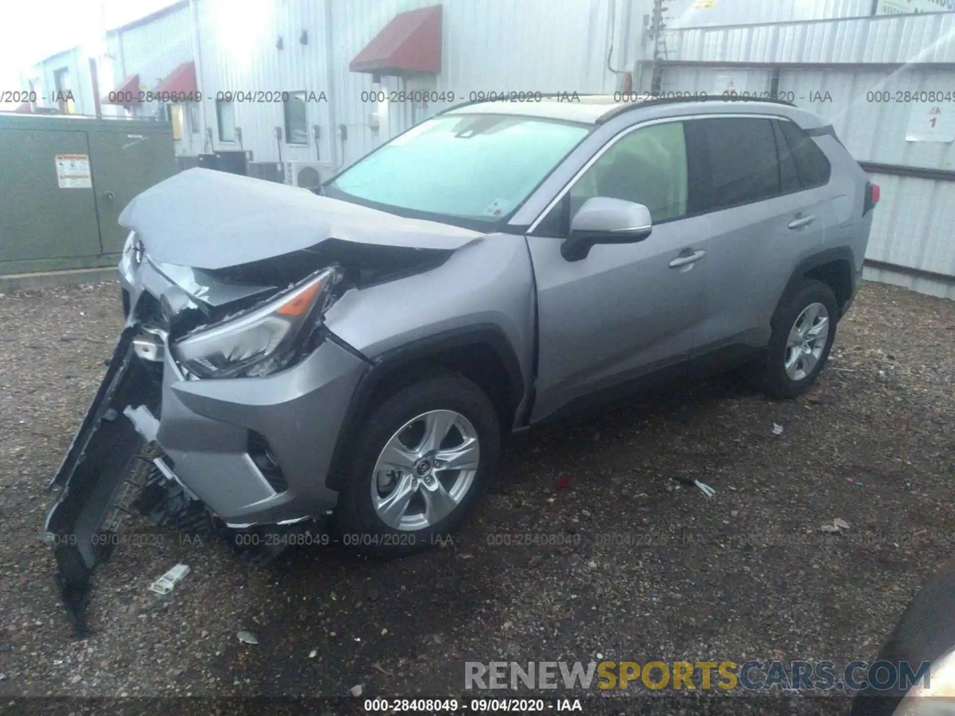 2 Photograph of a damaged car JTMW1RFV8KD032964 TOYOTA RAV4 2019