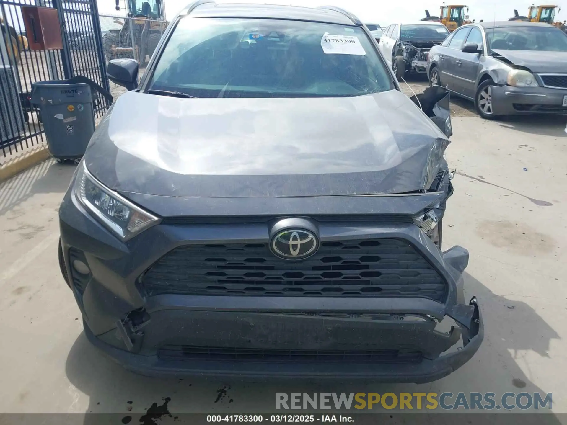 12 Photograph of a damaged car JTMW1RFV8KD034763 TOYOTA RAV4 2019