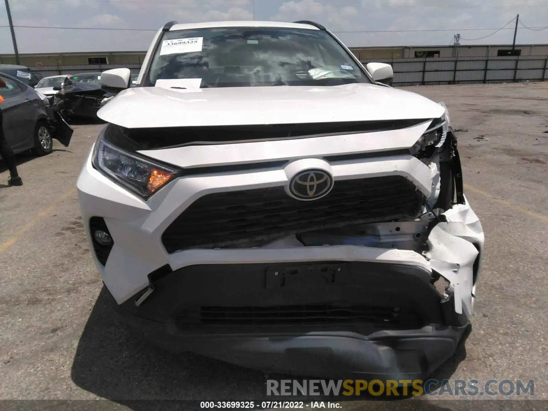 6 Photograph of a damaged car JTMW1RFV8KD500157 TOYOTA RAV4 2019