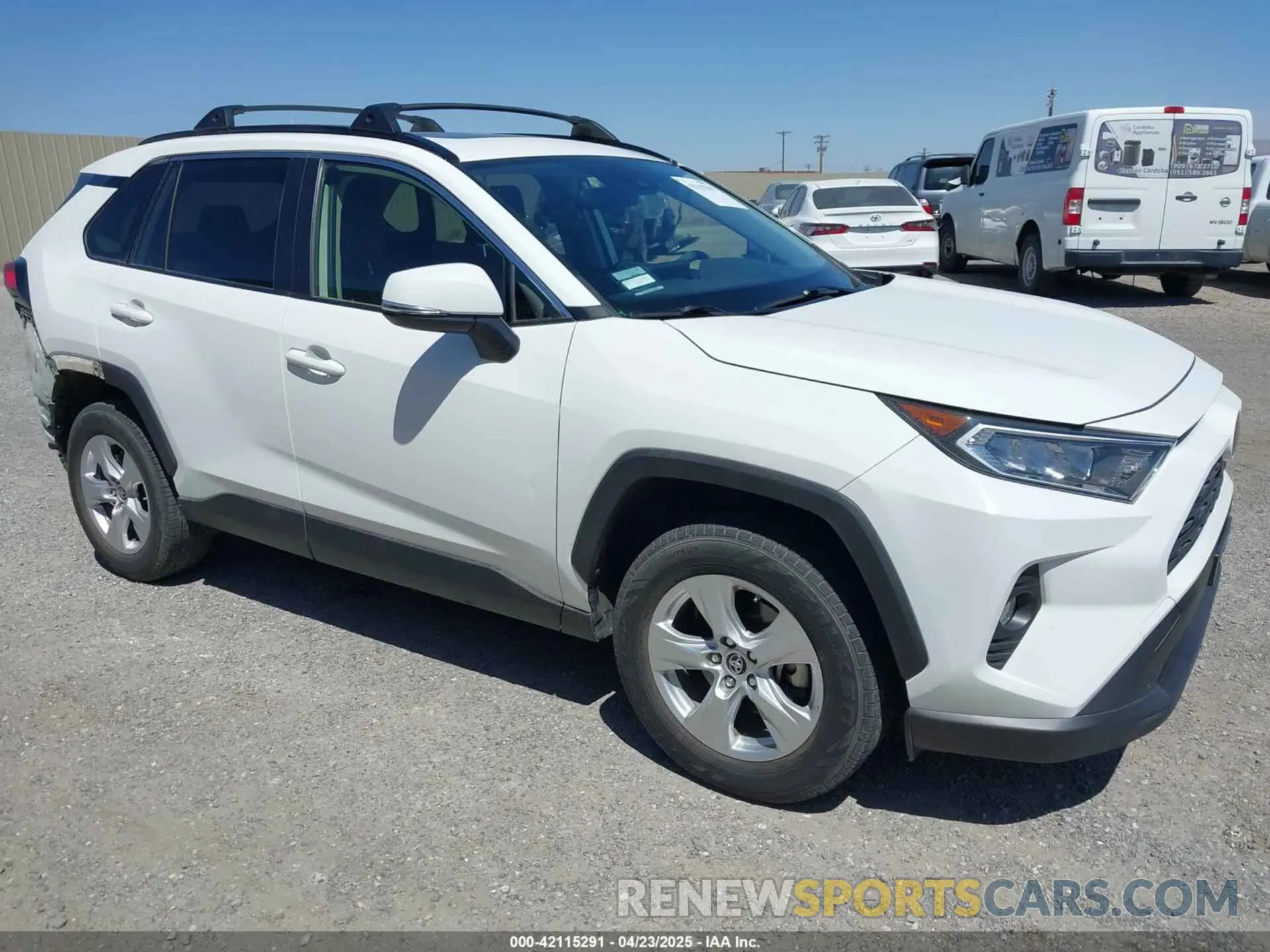 1 Photograph of a damaged car JTMW1RFV9KD003246 TOYOTA RAV4 2019