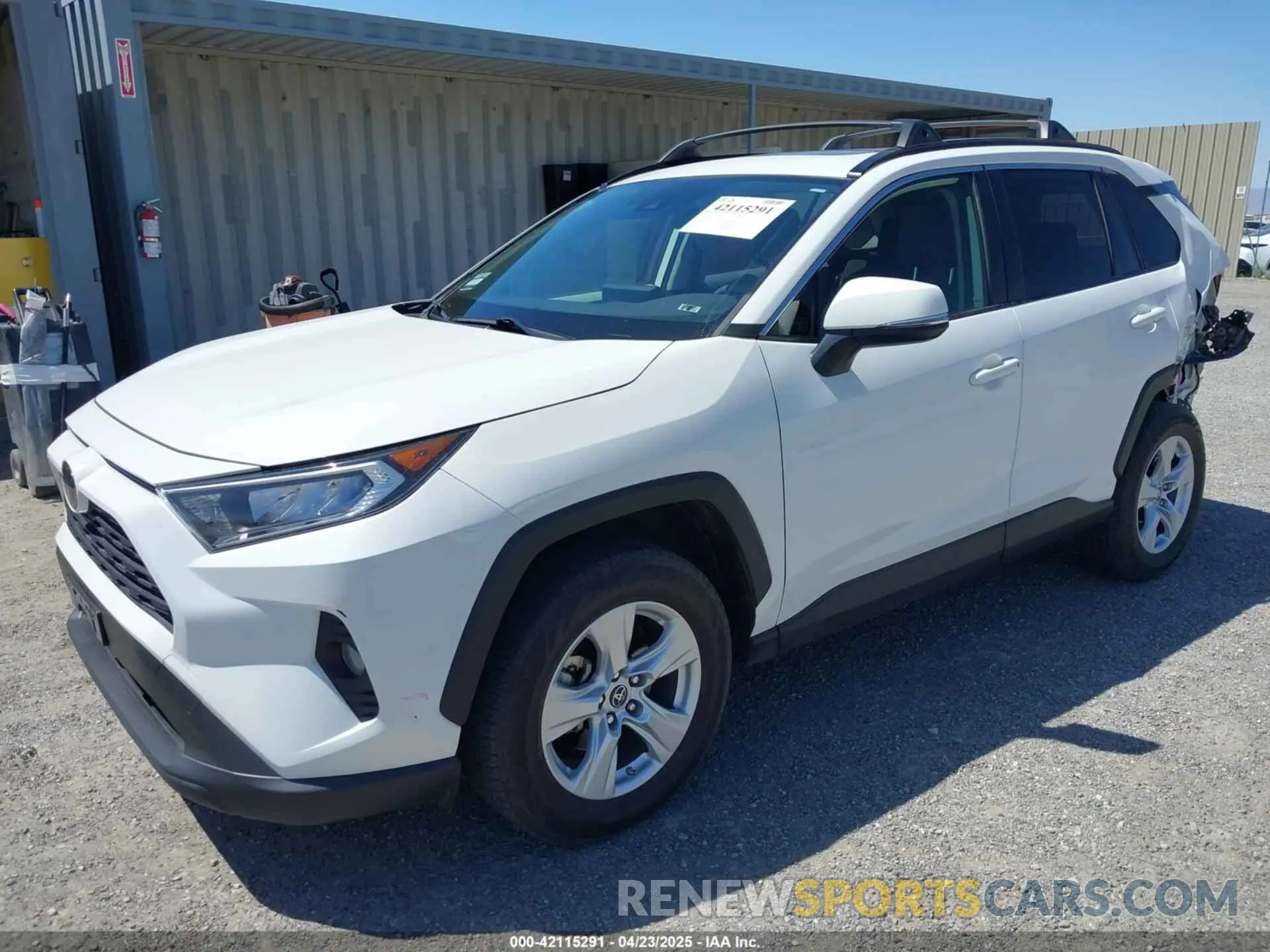 2 Photograph of a damaged car JTMW1RFV9KD003246 TOYOTA RAV4 2019
