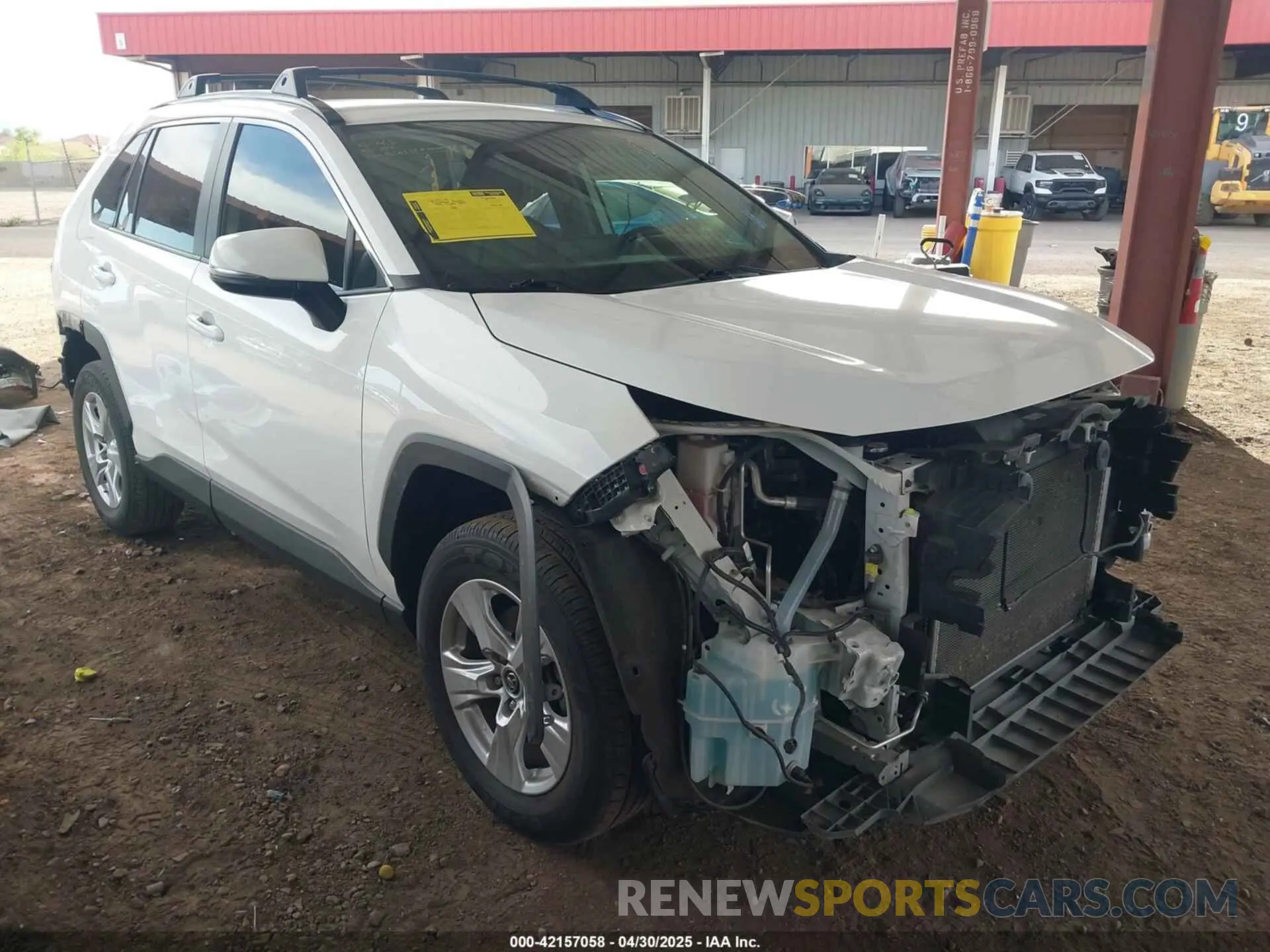 1 Photograph of a damaged car JTMW1RFV9KD009824 TOYOTA RAV4 2019