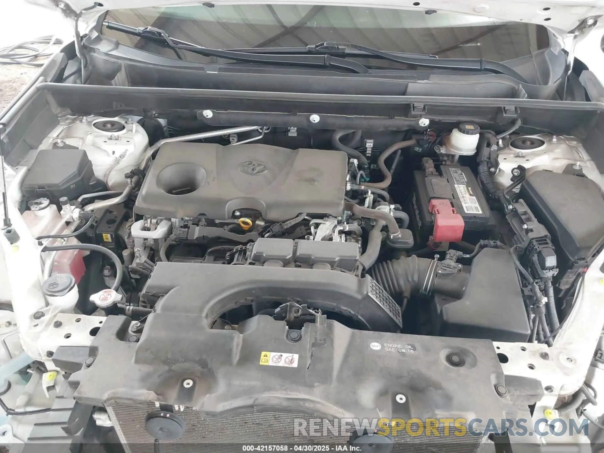 10 Photograph of a damaged car JTMW1RFV9KD009824 TOYOTA RAV4 2019