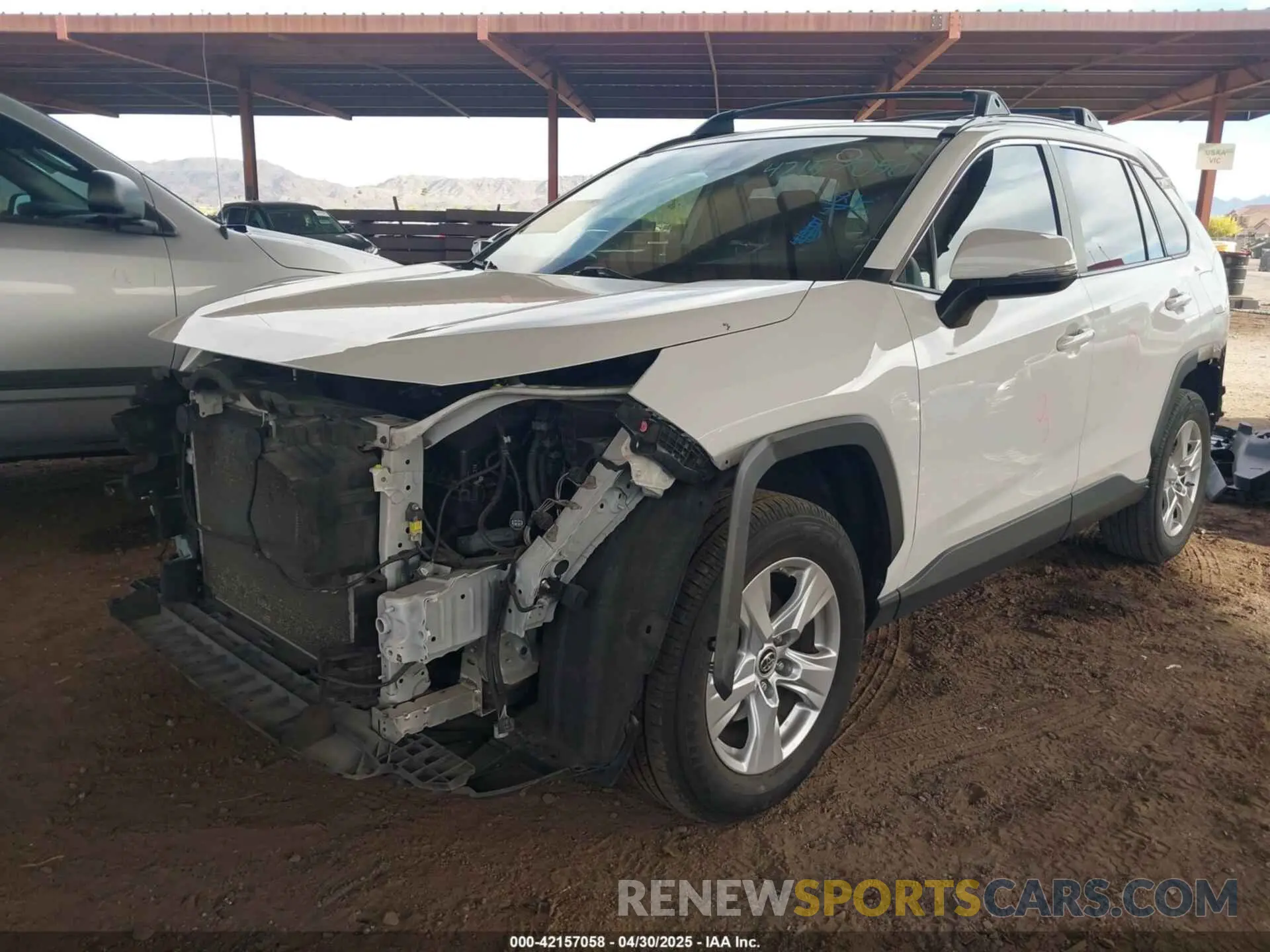 2 Photograph of a damaged car JTMW1RFV9KD009824 TOYOTA RAV4 2019
