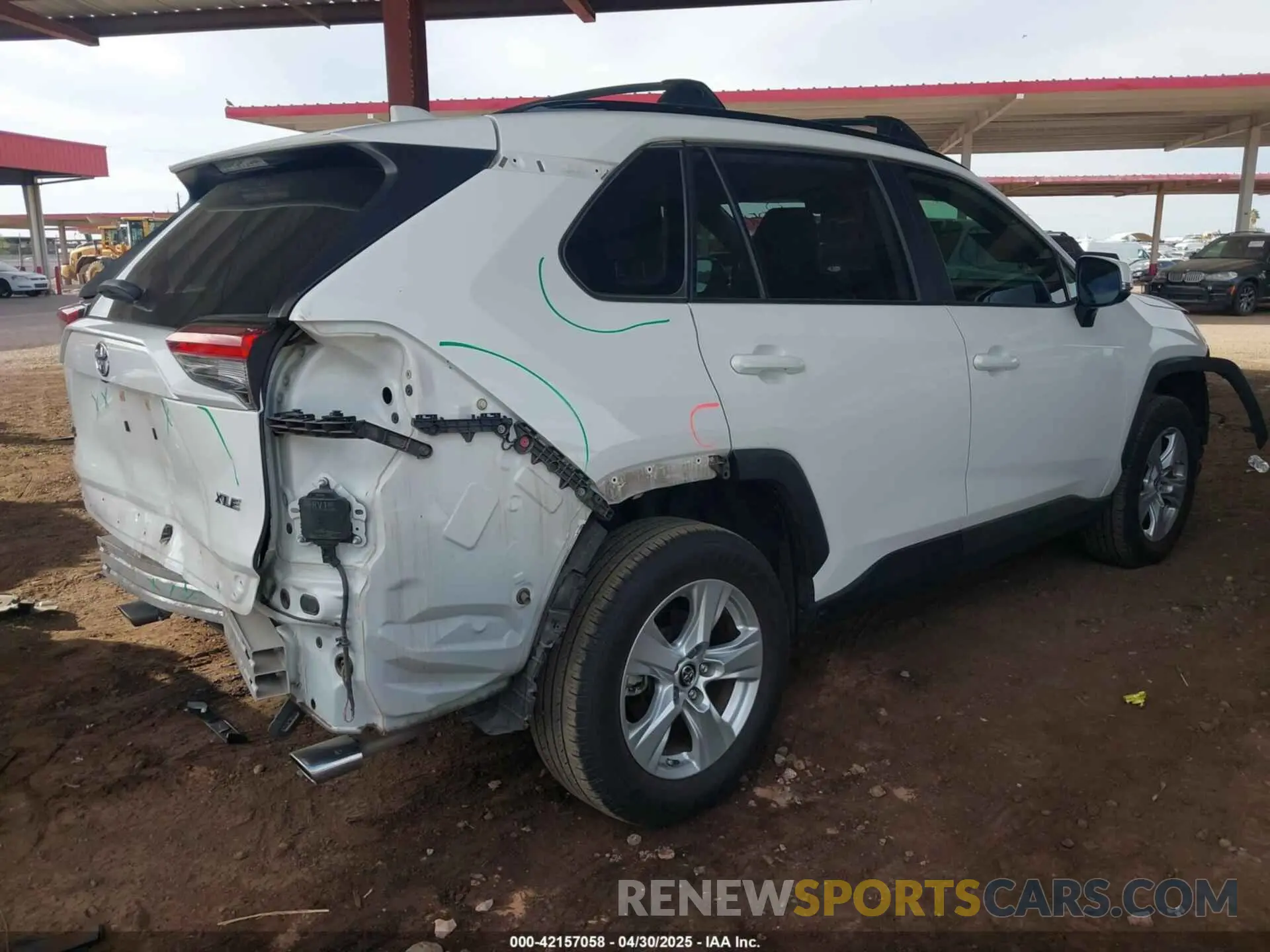 4 Photograph of a damaged car JTMW1RFV9KD009824 TOYOTA RAV4 2019