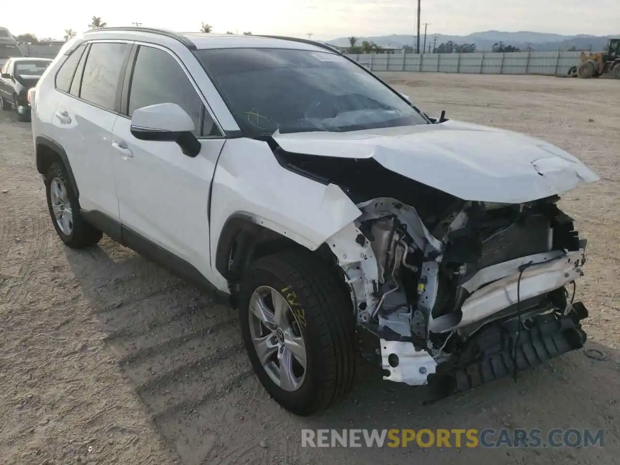 1 Photograph of a damaged car JTMW1RFV9KD011167 TOYOTA RAV4 2019