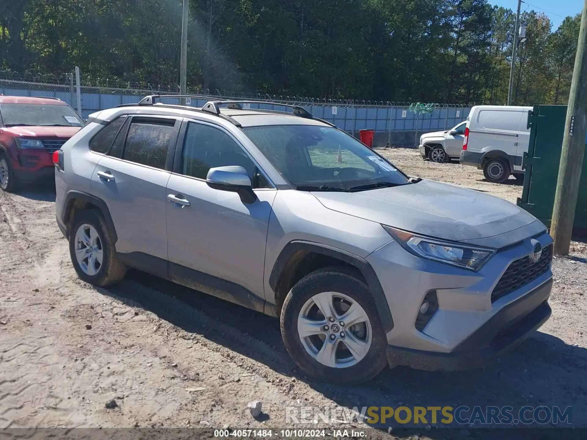 1 Photograph of a damaged car JTMW1RFV9KD015154 TOYOTA RAV4 2019