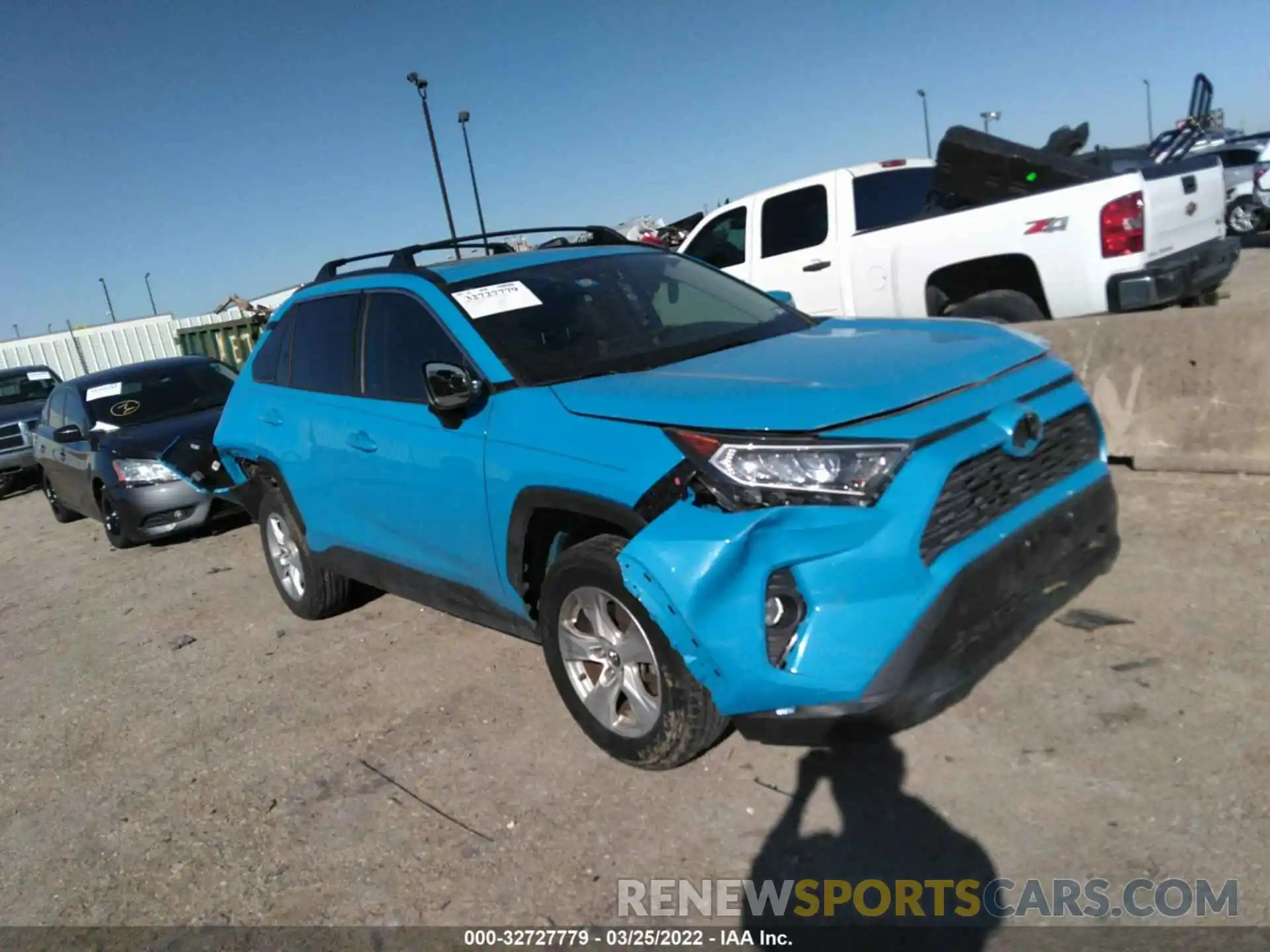 1 Photograph of a damaged car JTMW1RFV9KD016109 TOYOTA RAV4 2019