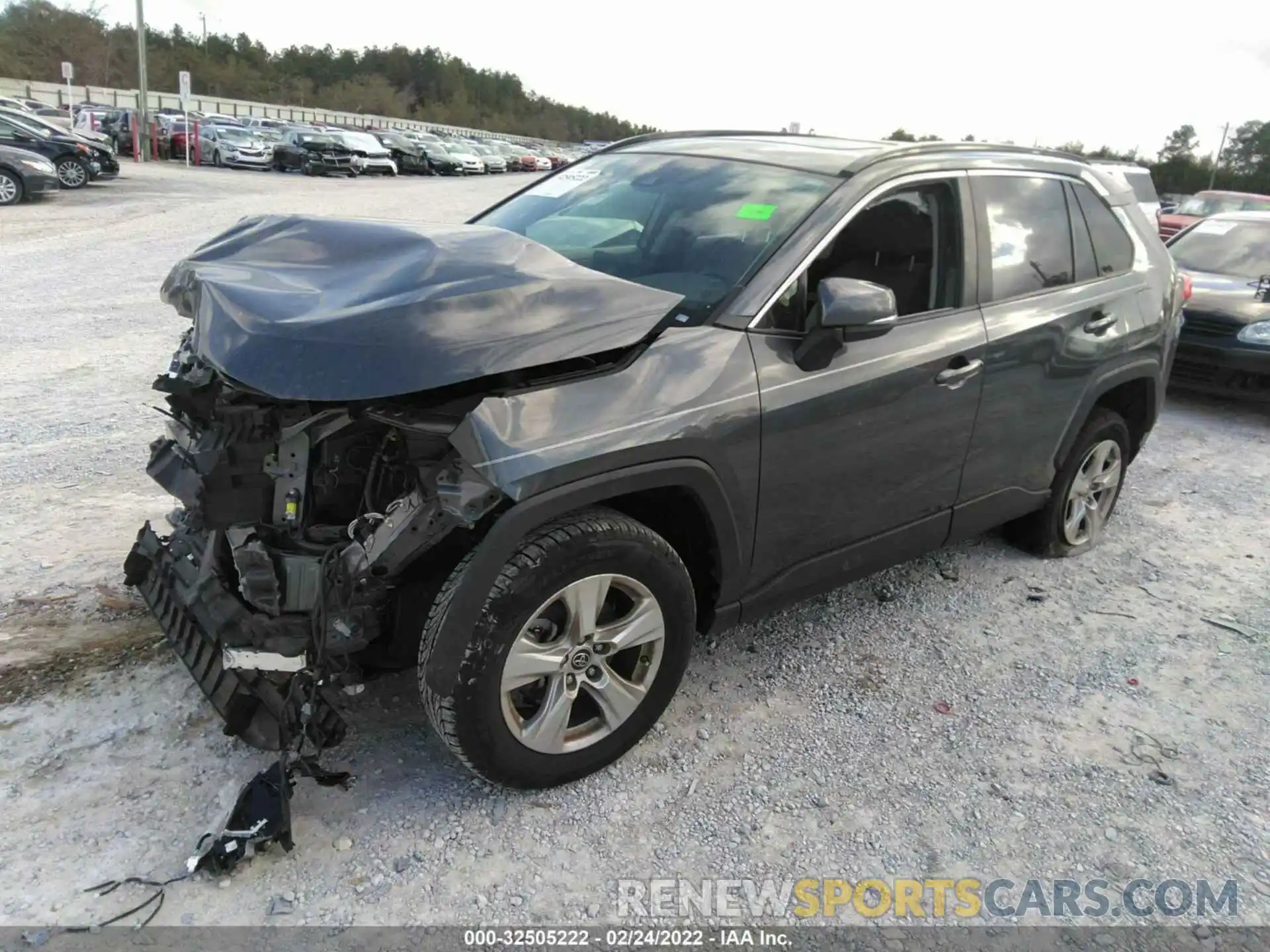 2 Photograph of a damaged car JTMW1RFV9KD021066 TOYOTA RAV4 2019