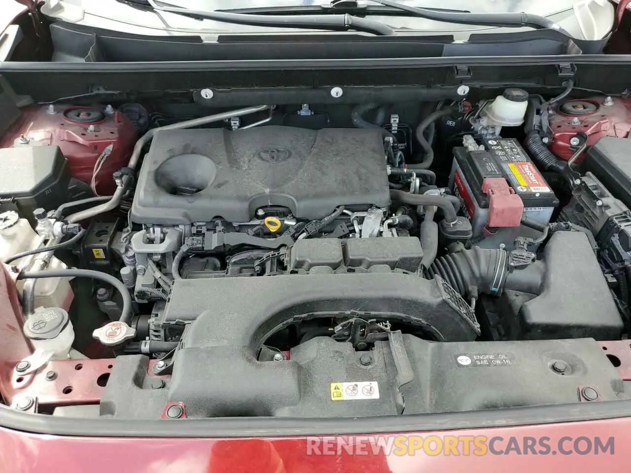 13 Photograph of a damaged car JTMW1RFV9KD500555 TOYOTA RAV4 2019