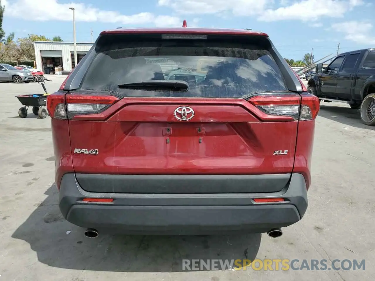 6 Photograph of a damaged car JTMW1RFV9KD500555 TOYOTA RAV4 2019