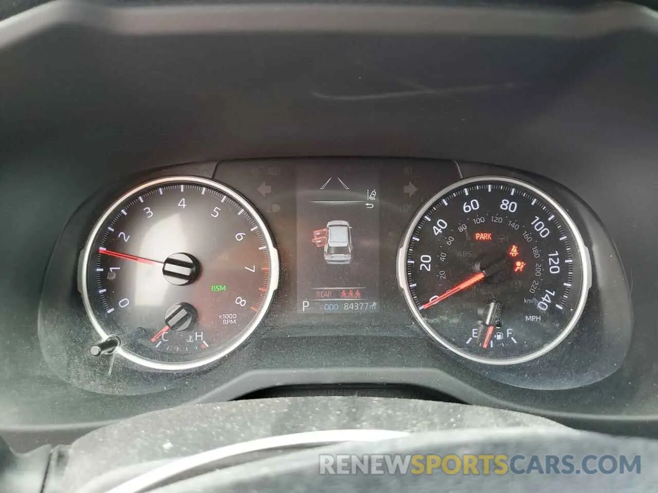 9 Photograph of a damaged car JTMW1RFV9KD500555 TOYOTA RAV4 2019