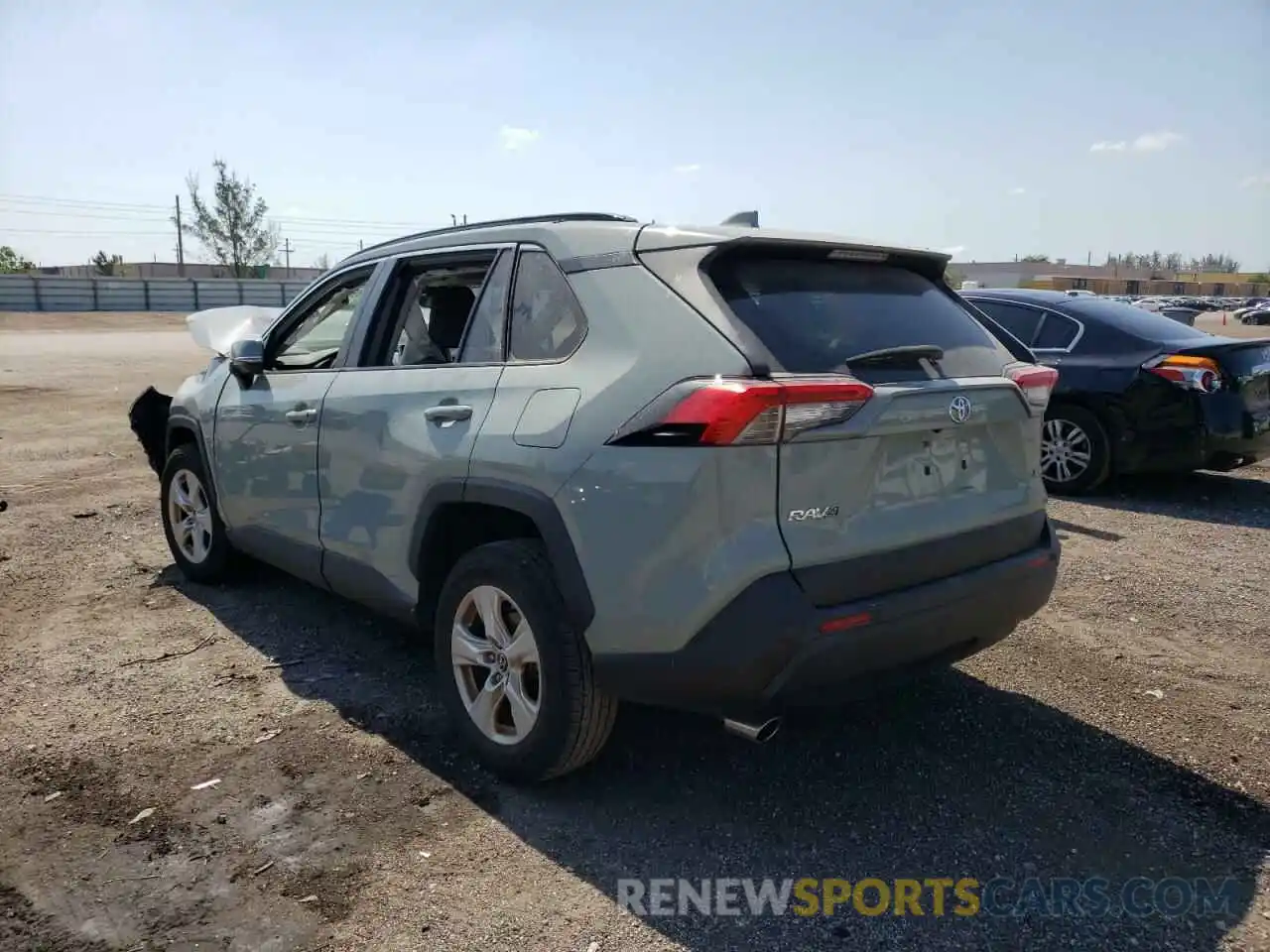 3 Photograph of a damaged car JTMW1RFV9KD500832 TOYOTA RAV4 2019