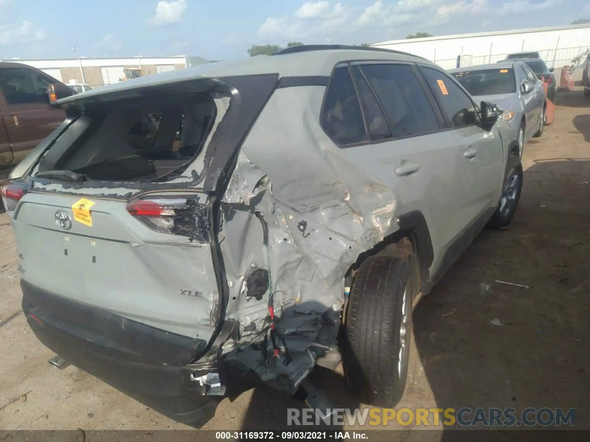 4 Photograph of a damaged car JTMW1RFV9KD502449 TOYOTA RAV4 2019