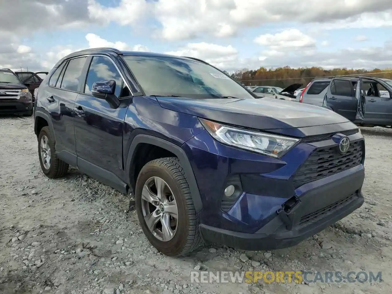 1 Photograph of a damaged car JTMW1RFV9KD502614 TOYOTA RAV4 2019