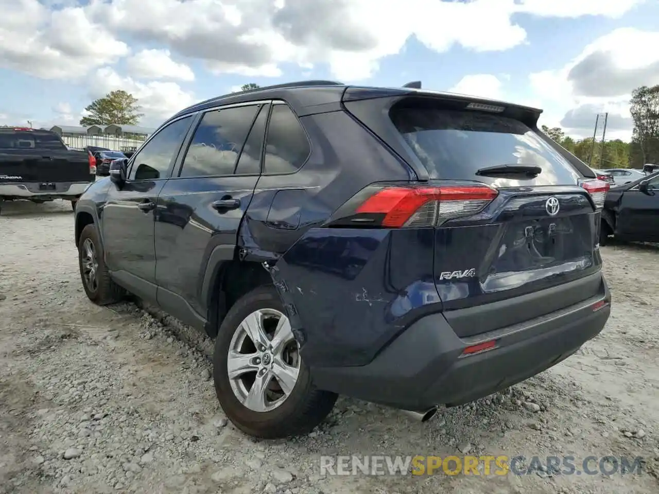 3 Photograph of a damaged car JTMW1RFV9KD502614 TOYOTA RAV4 2019