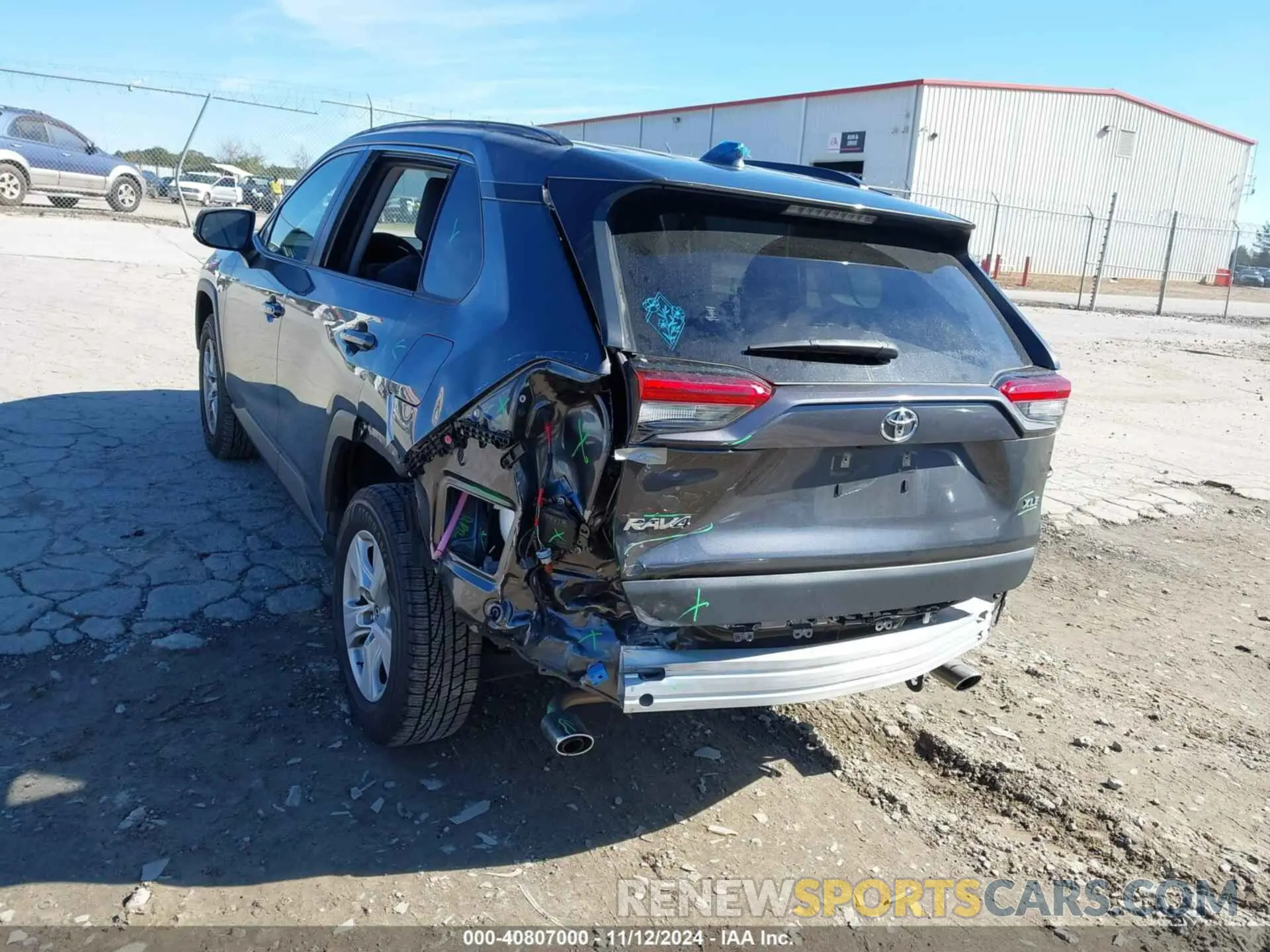 6 Photograph of a damaged car JTMW1RFV9KD506470 TOYOTA RAV4 2019