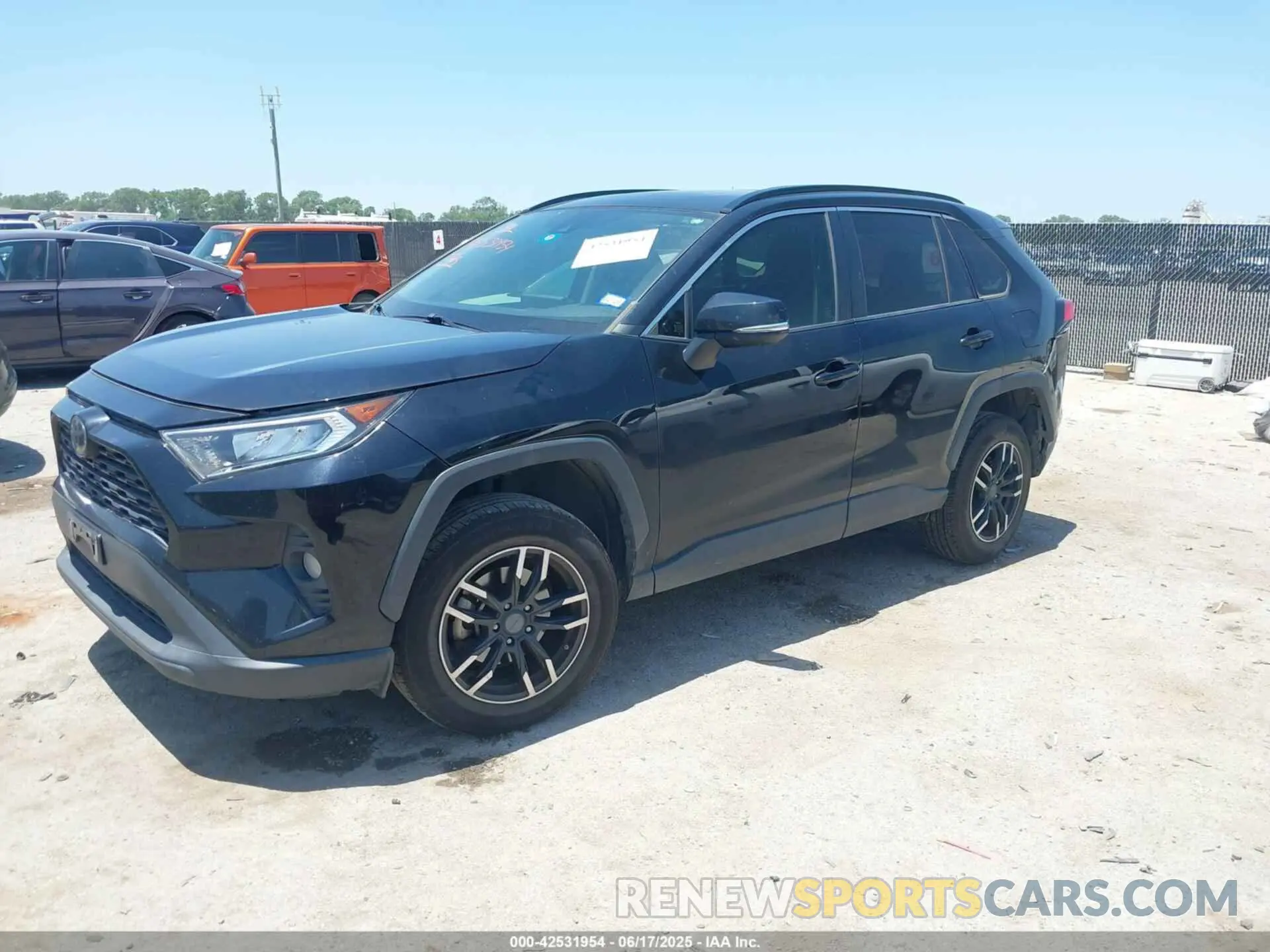 2 Photograph of a damaged car JTMW1RFV9KD508137 TOYOTA RAV4 2019