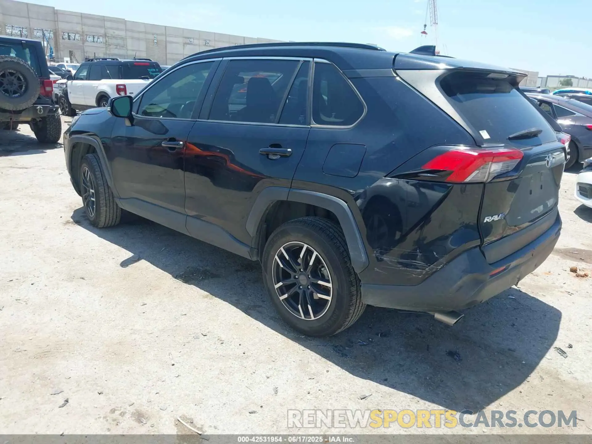 3 Photograph of a damaged car JTMW1RFV9KD508137 TOYOTA RAV4 2019