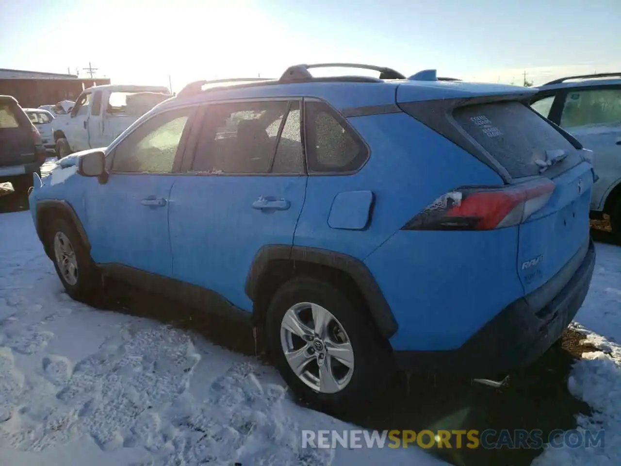 2 Photograph of a damaged car JTMW1RFV9KD510051 TOYOTA RAV4 2019