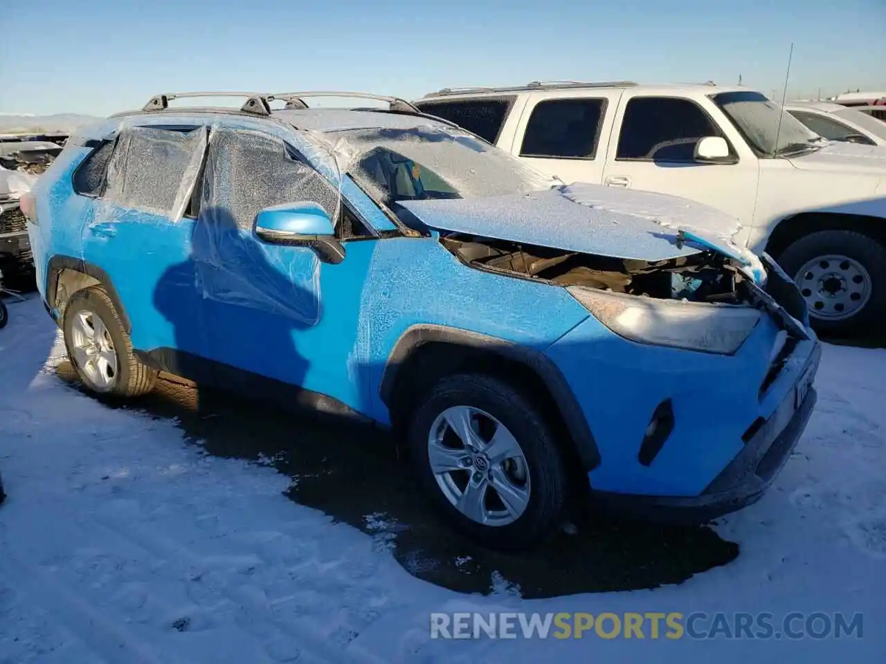 4 Photograph of a damaged car JTMW1RFV9KD510051 TOYOTA RAV4 2019