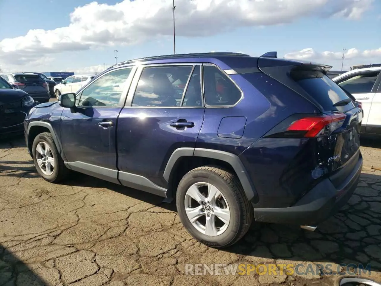2 Photograph of a damaged car JTMW1RFV9KD511684 TOYOTA RAV4 2019