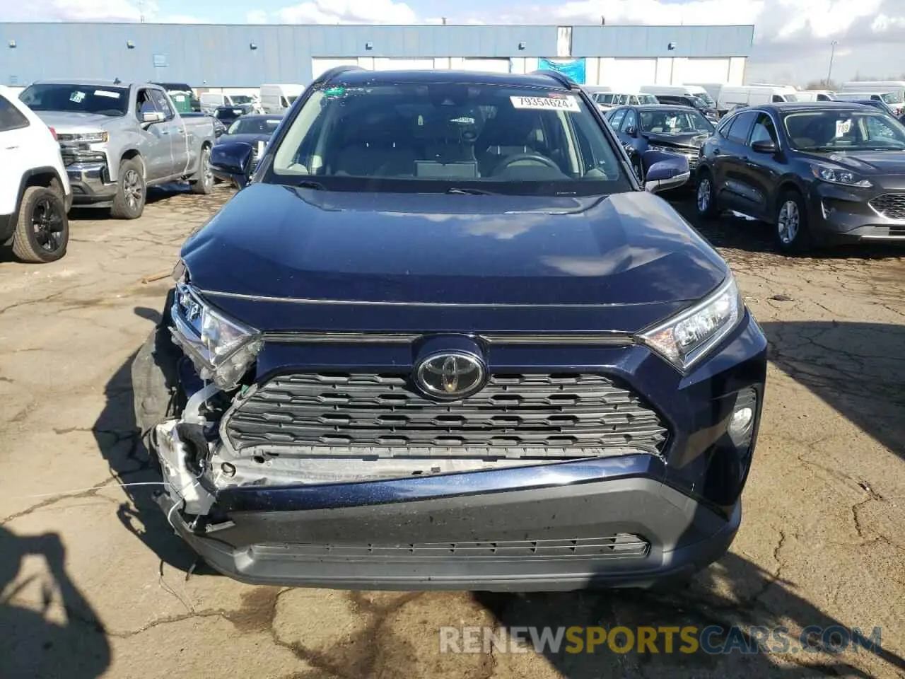 5 Photograph of a damaged car JTMW1RFV9KD511684 TOYOTA RAV4 2019