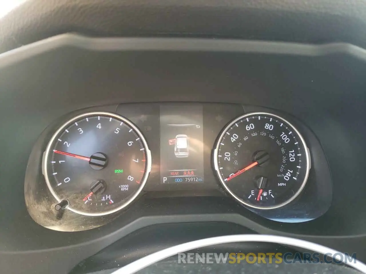 9 Photograph of a damaged car JTMW1RFV9KD511684 TOYOTA RAV4 2019